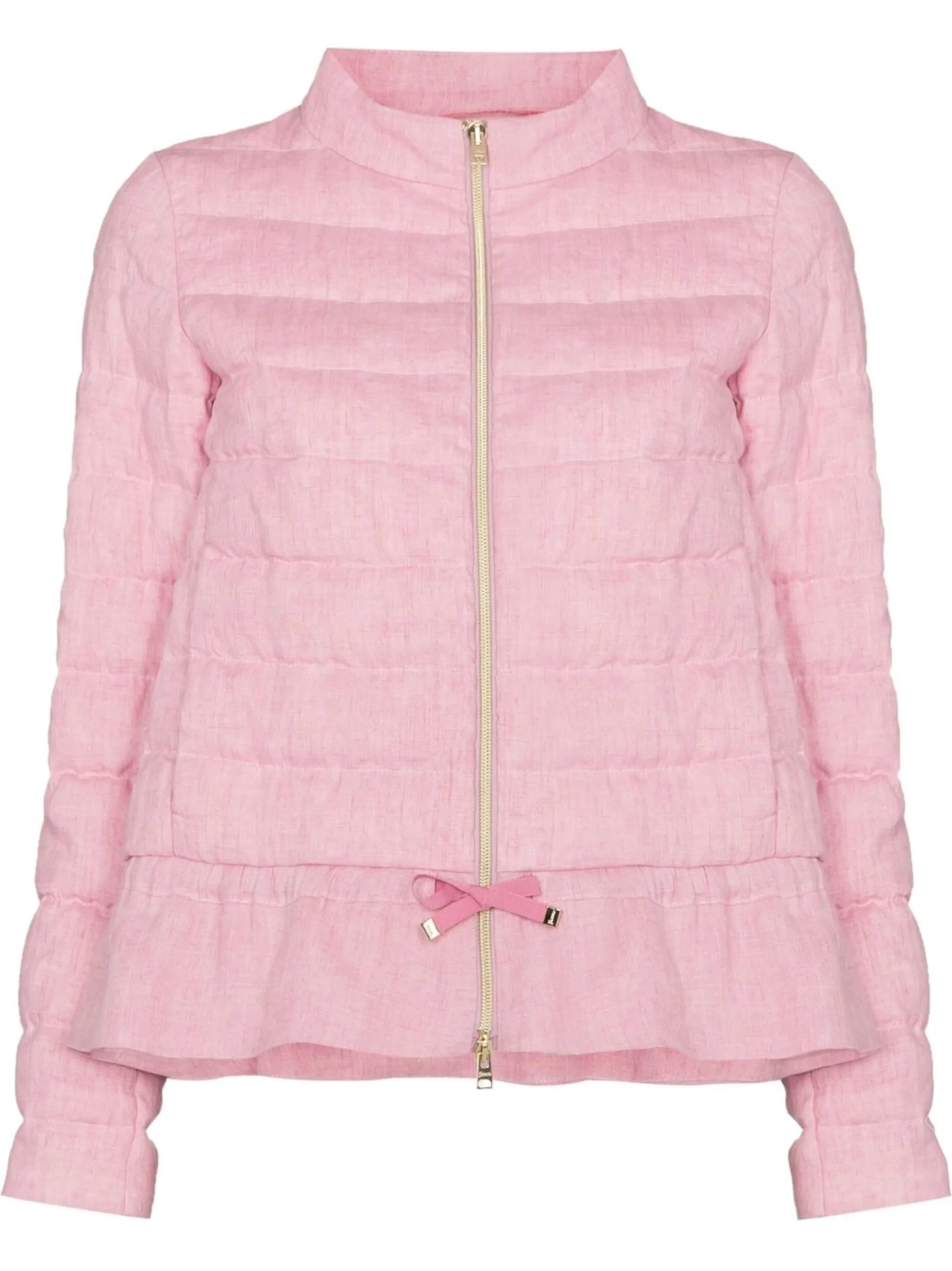 linen padded jacket