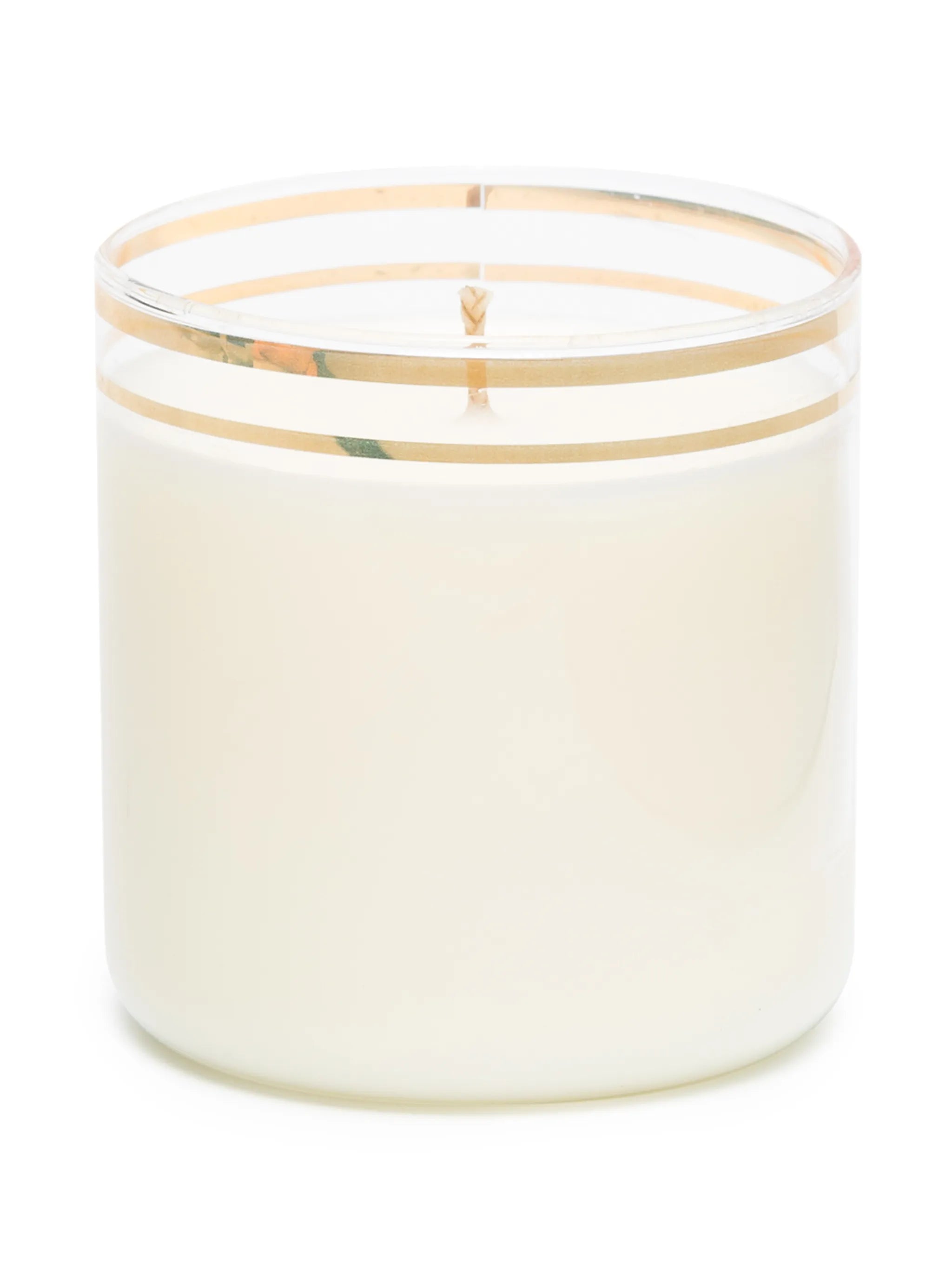 Lips glass candle