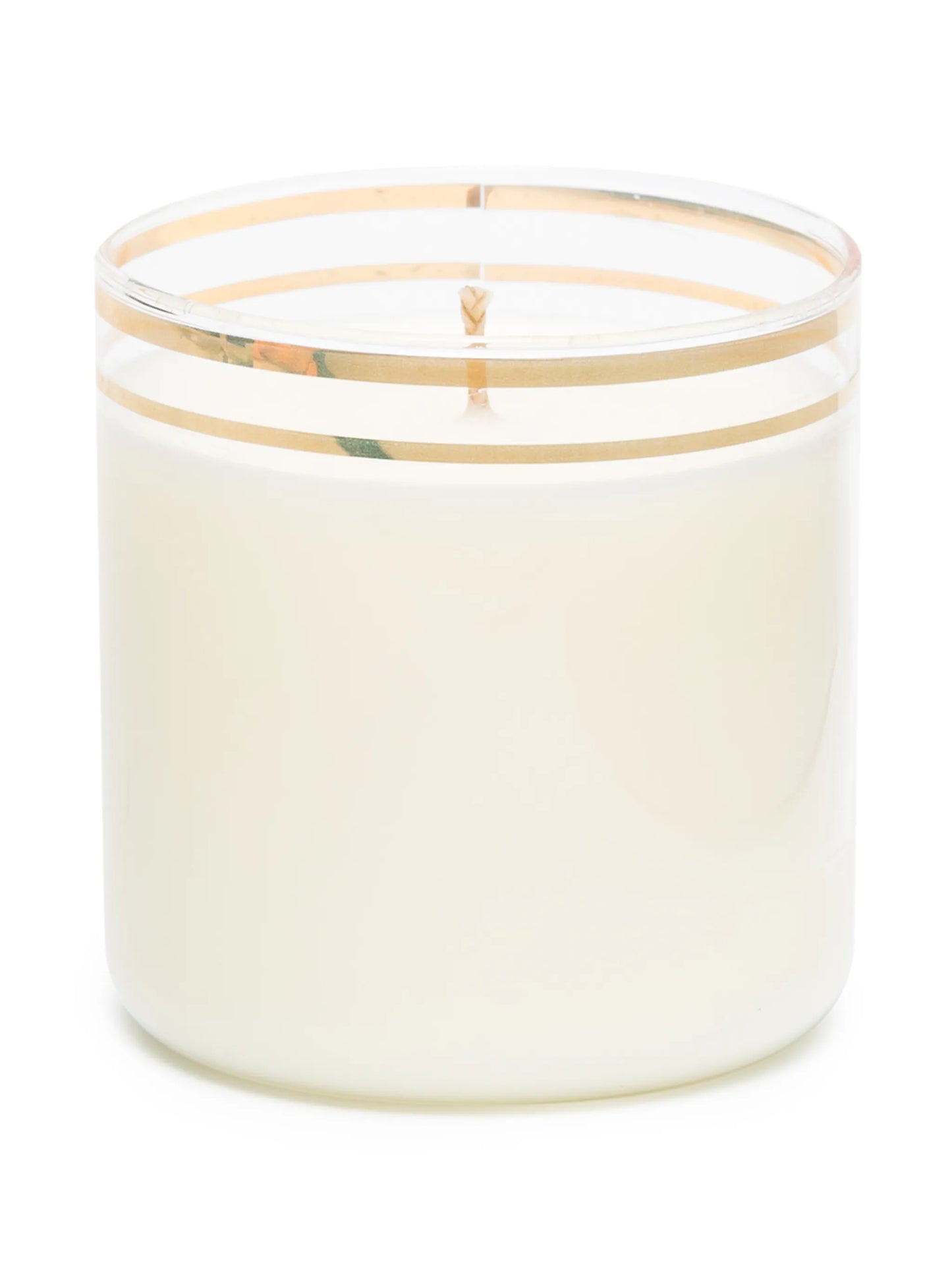 Lips glass candle