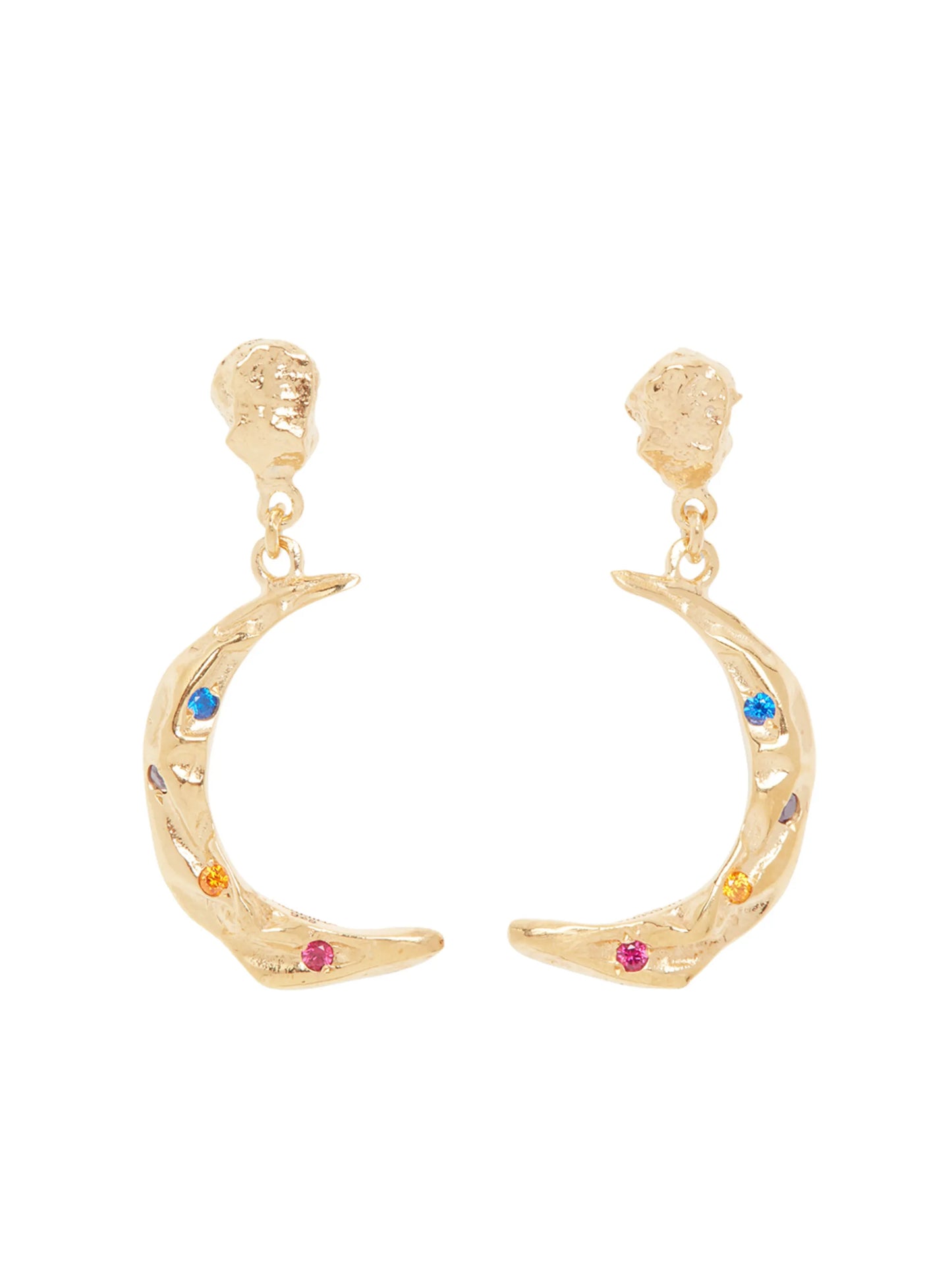 Méliès Stardust Moon earrings