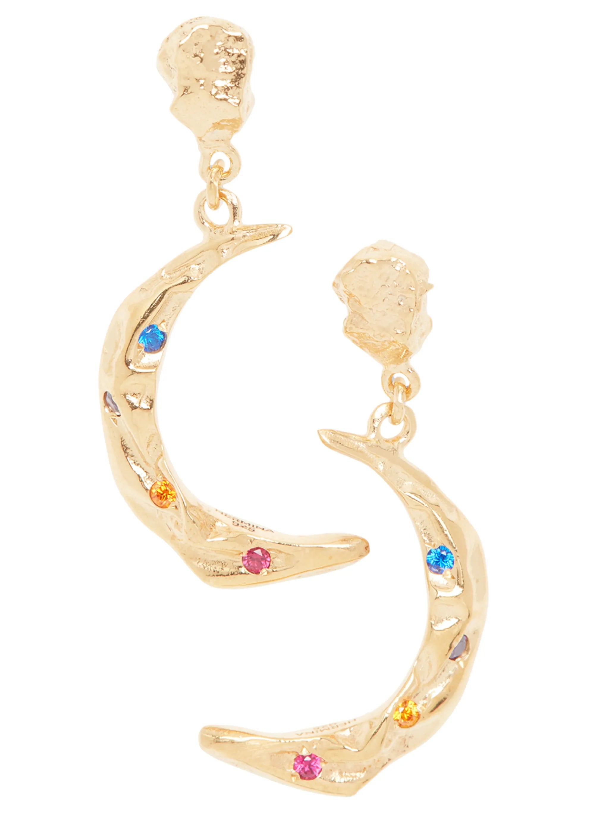 Méliès Stardust Moon earrings
