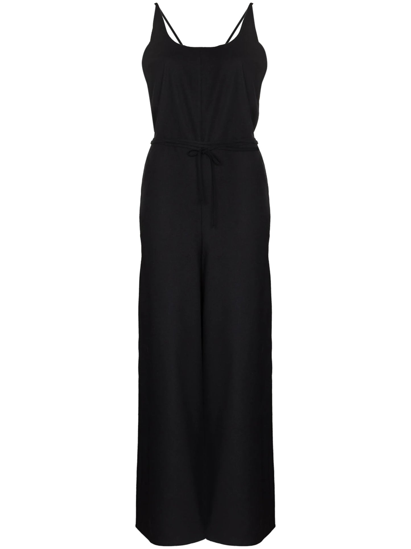 Oty wide-leg silk jumpsuit