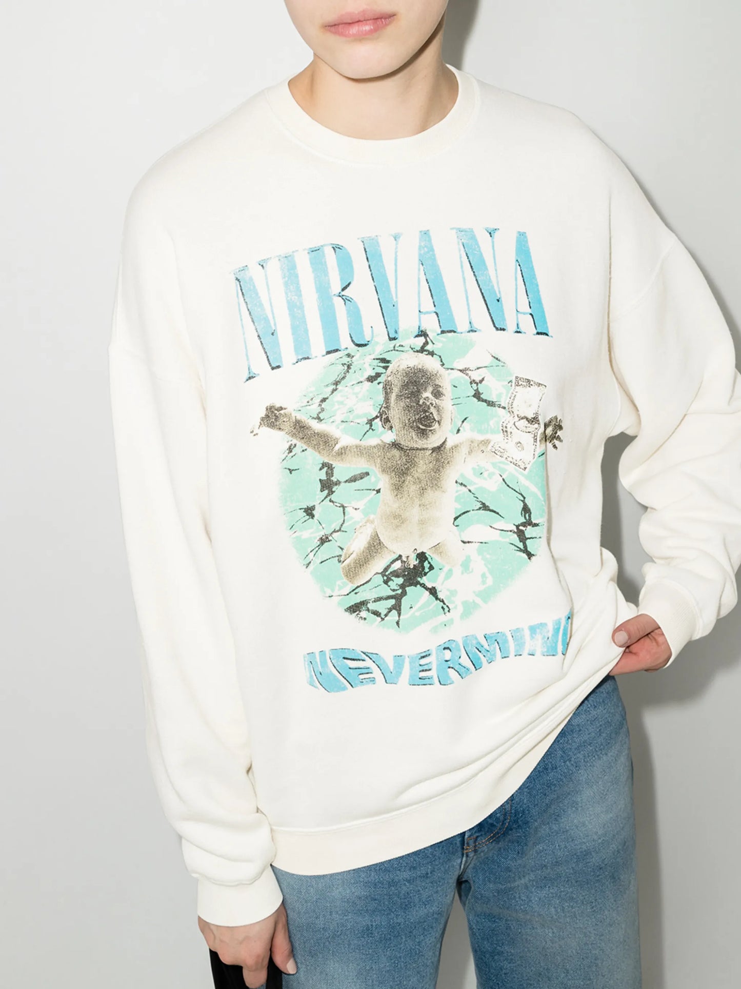 Nirvana graphic-print sweatshirt
