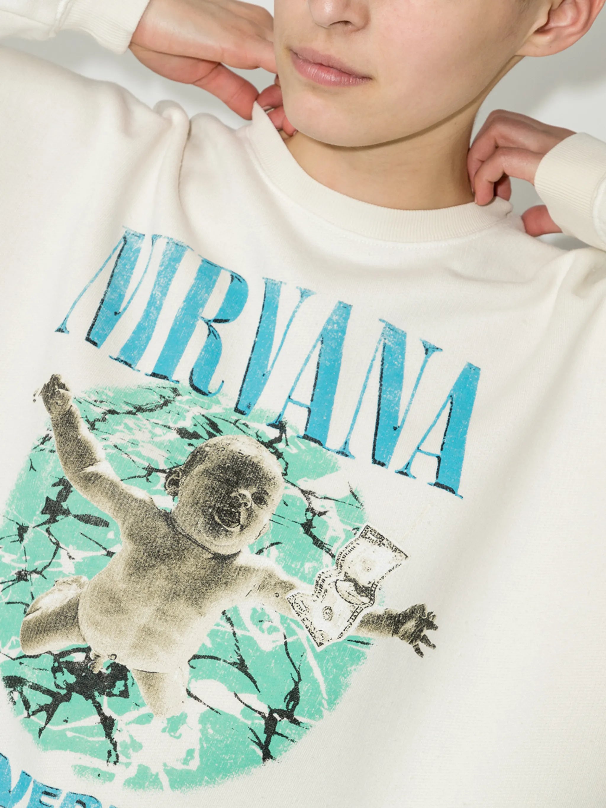 Nirvana graphic-print sweatshirt