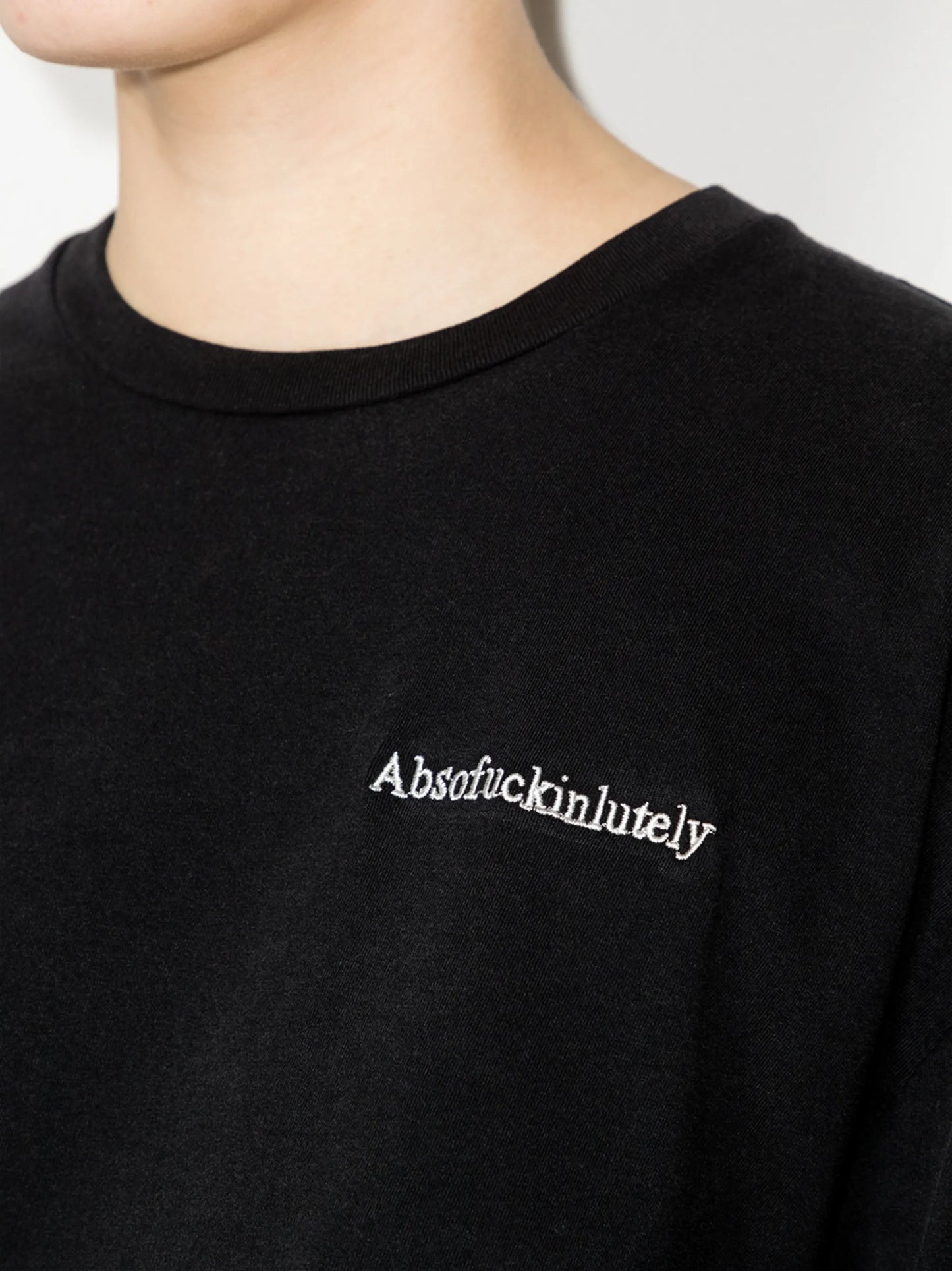 slogan-print cotton sweatshirt