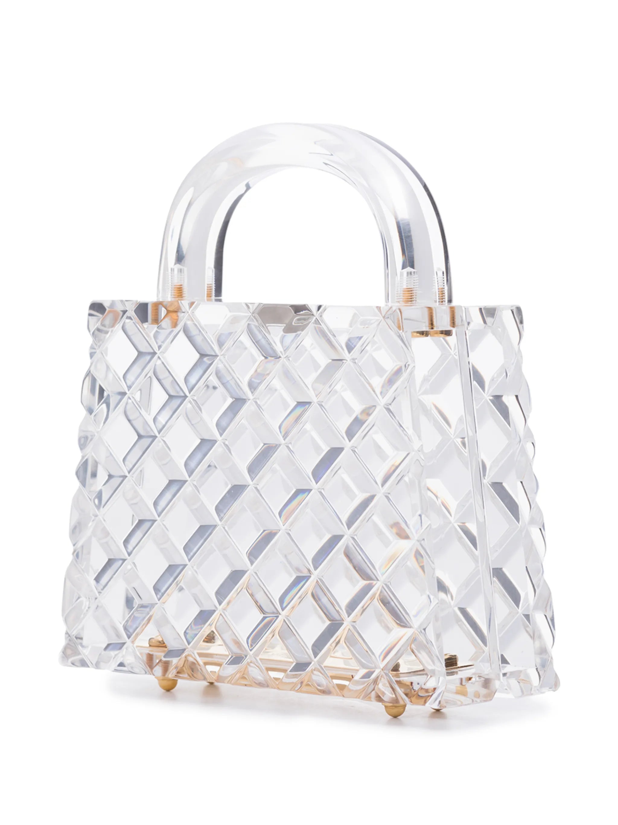Eva diamond-pattern mini bag