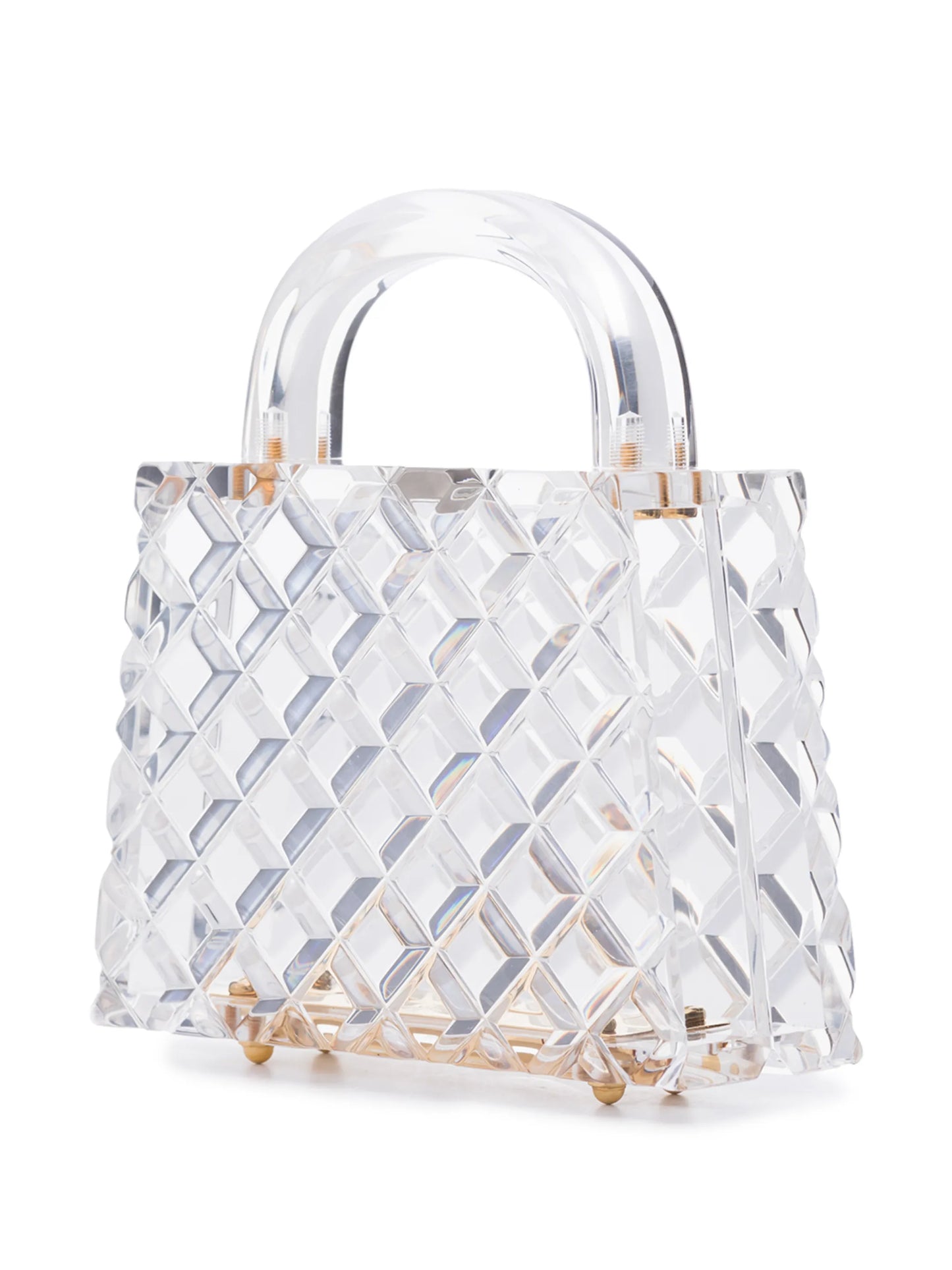 Eva diamond-pattern mini bag