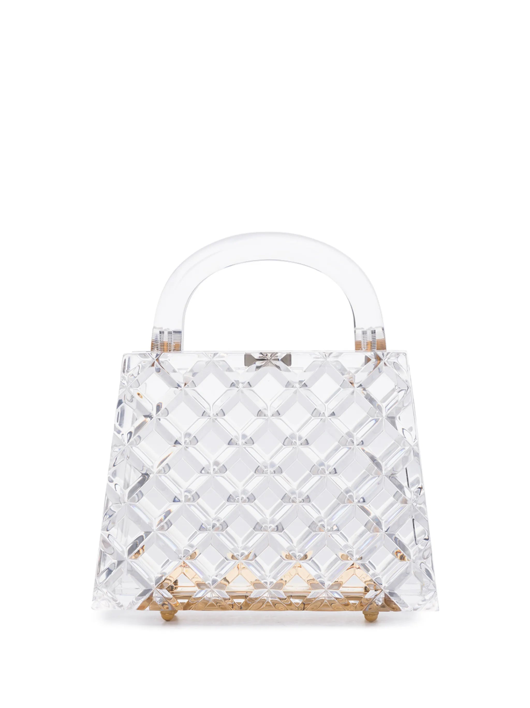 Eva diamond-pattern mini bag