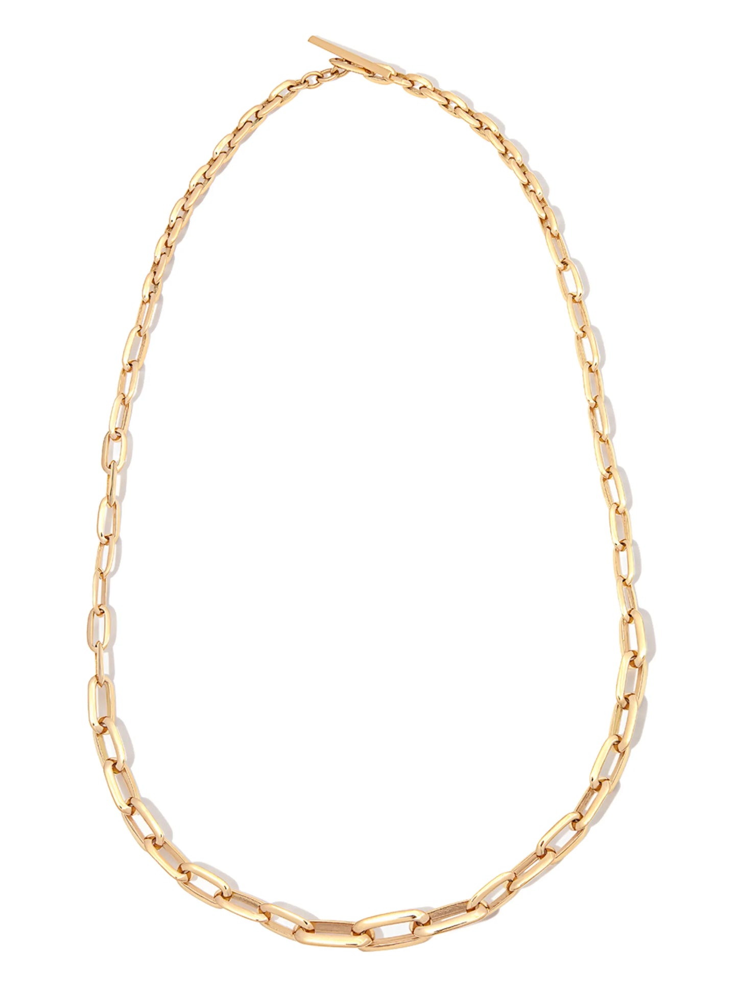 18kt yellow gold Chubby necklace