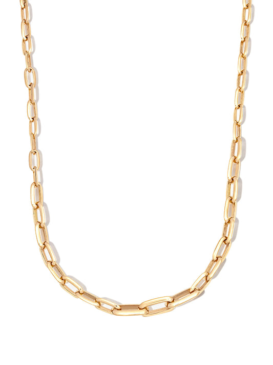 18kt yellow gold Chubby necklace