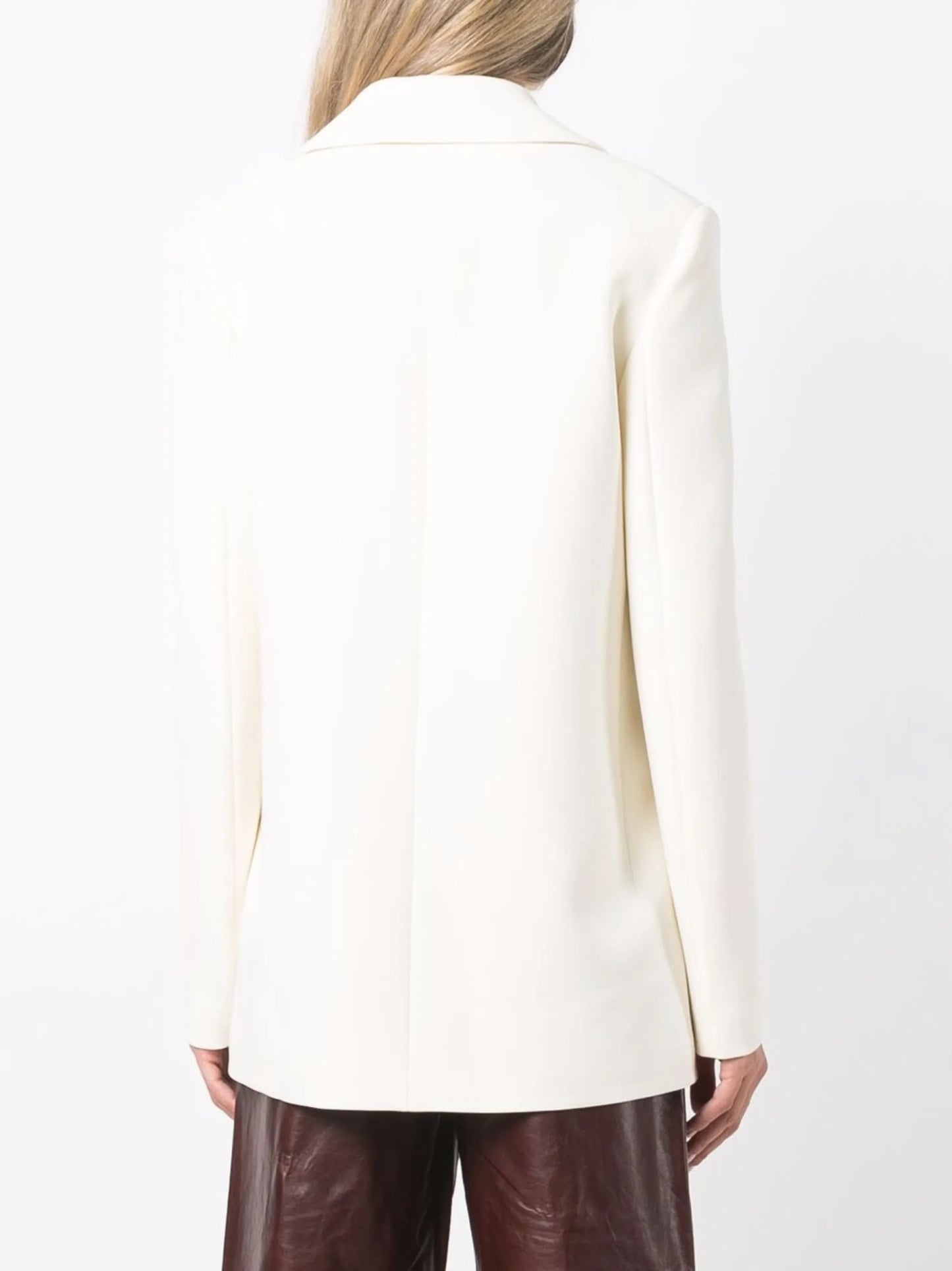 single-breasted blazer