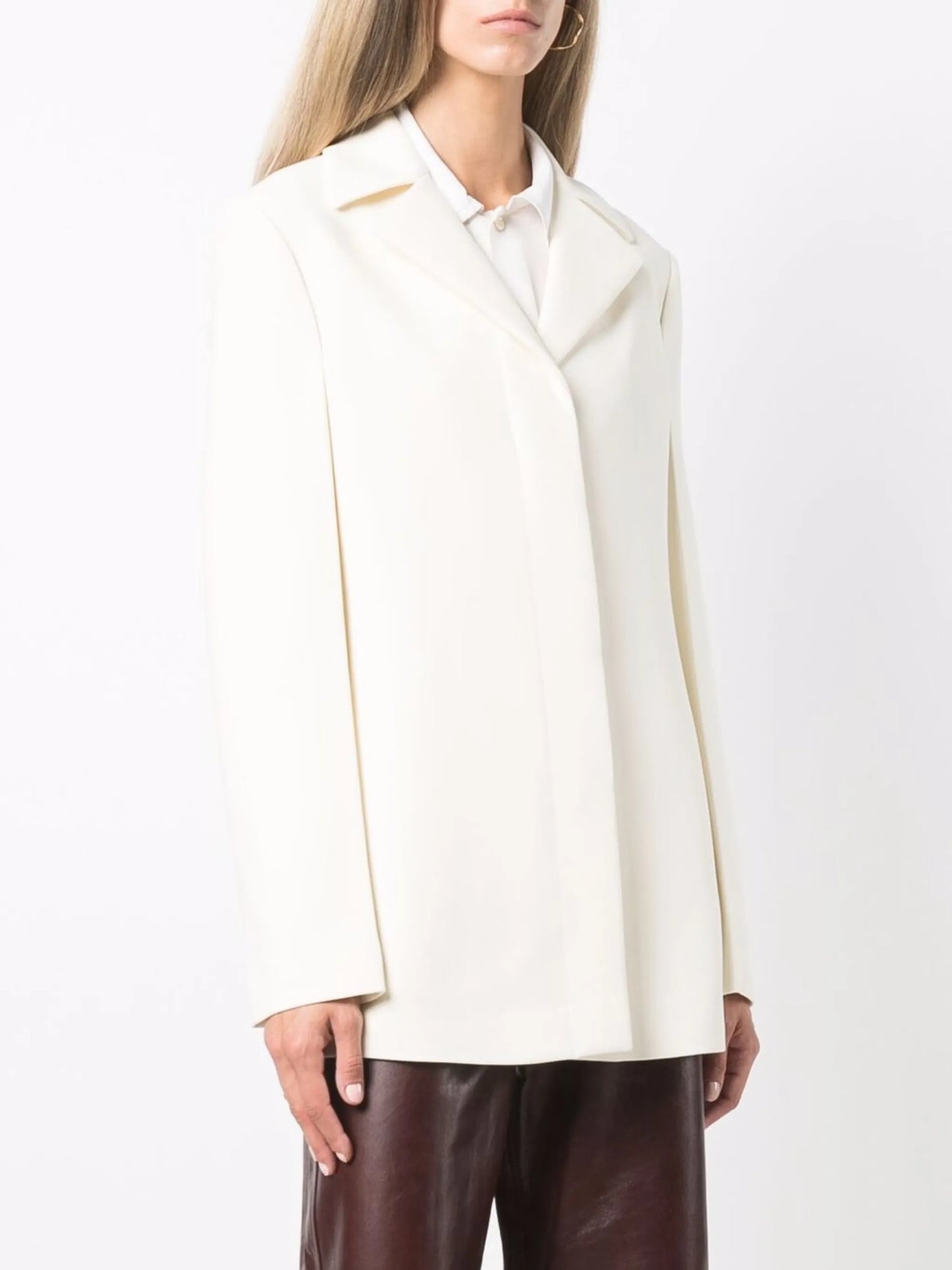 single-breasted blazer