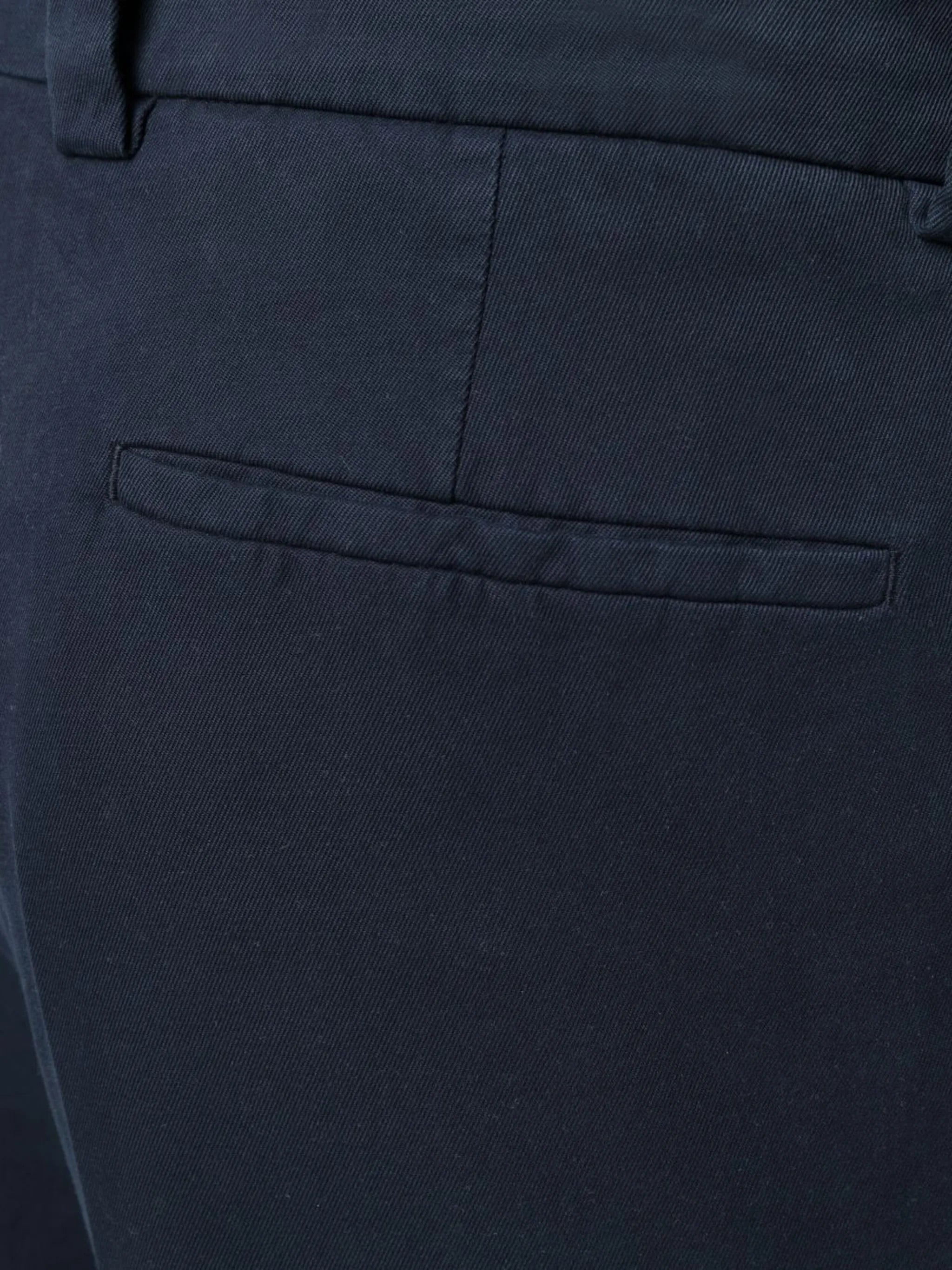 straight-leg cotton trousers