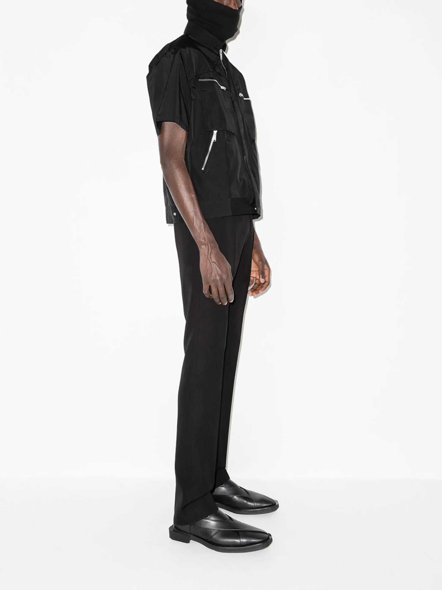 technical zip-up shirt