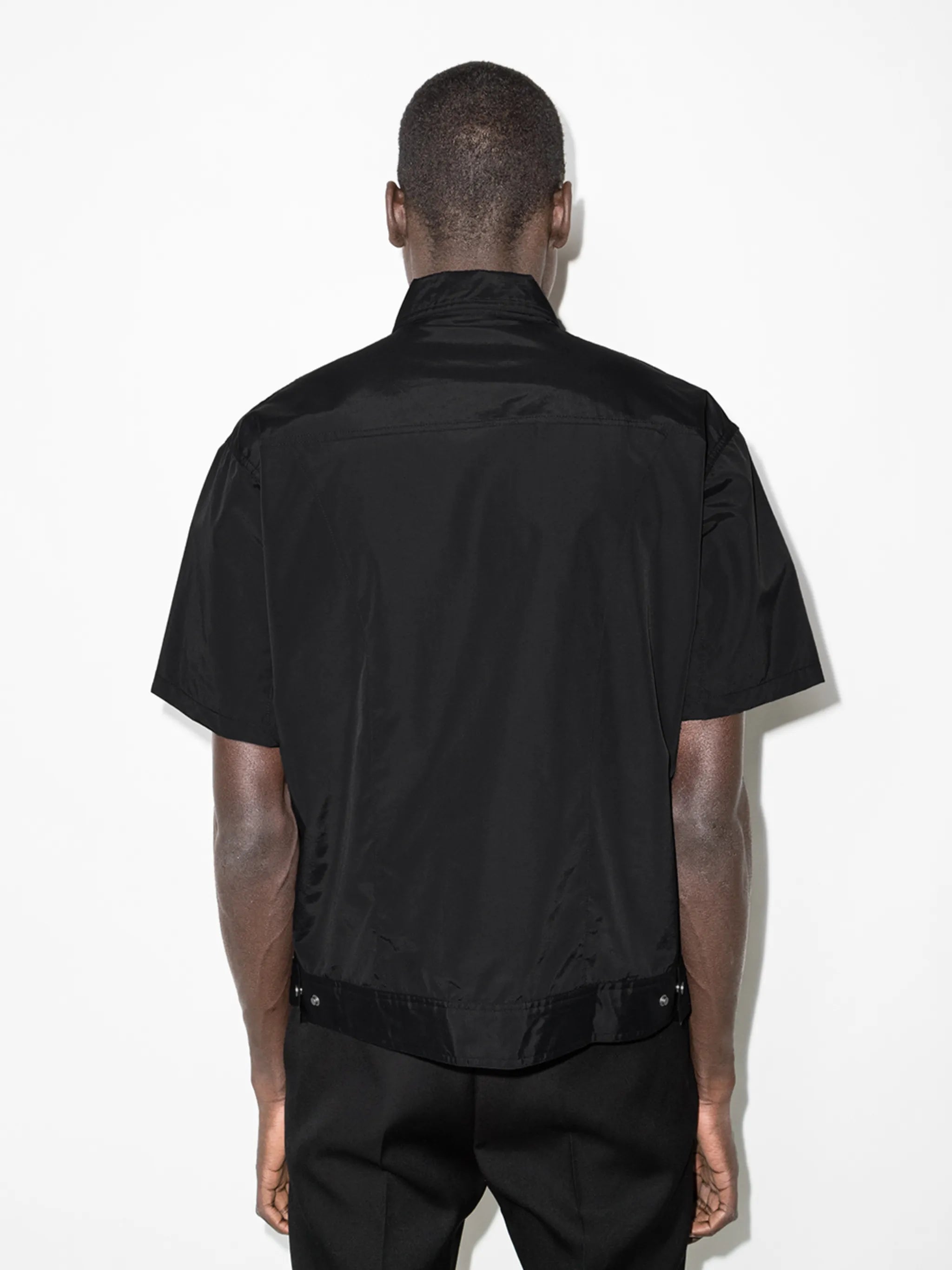 technical zip-up shirt