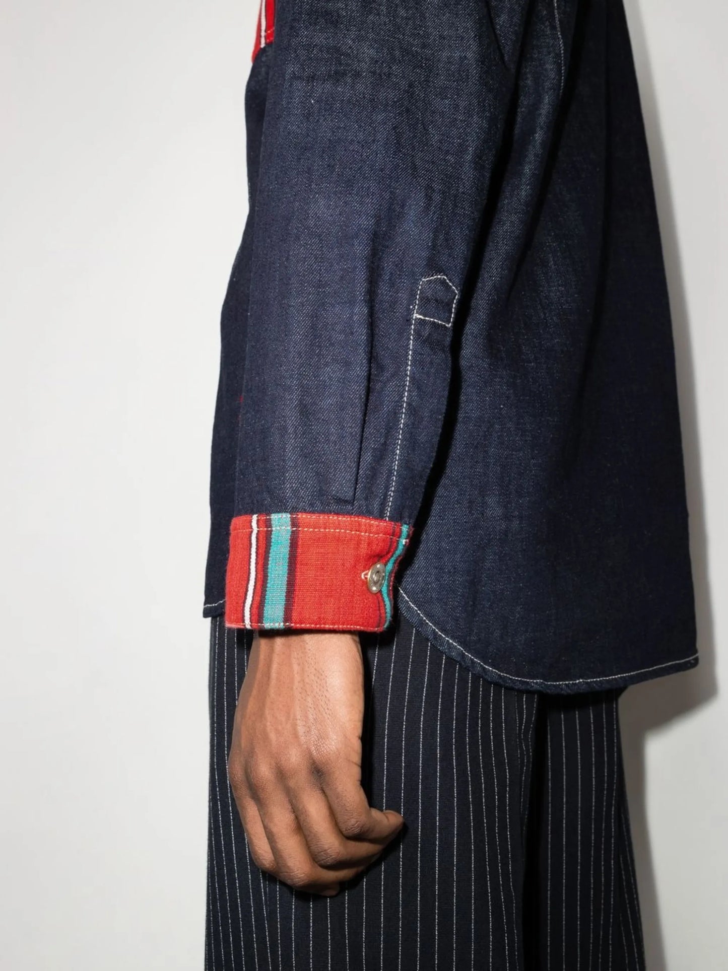 Cotonou patch pocket denim shirt