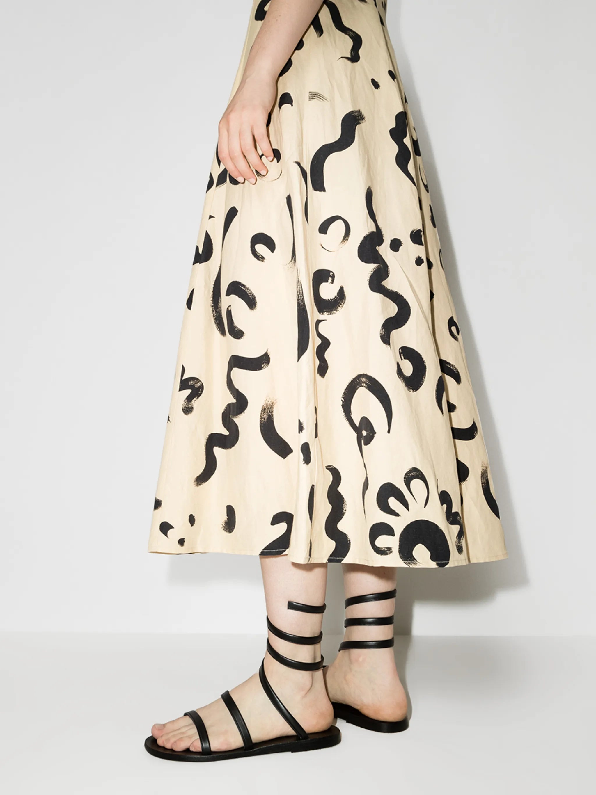Ofis ankle-wrap sandals