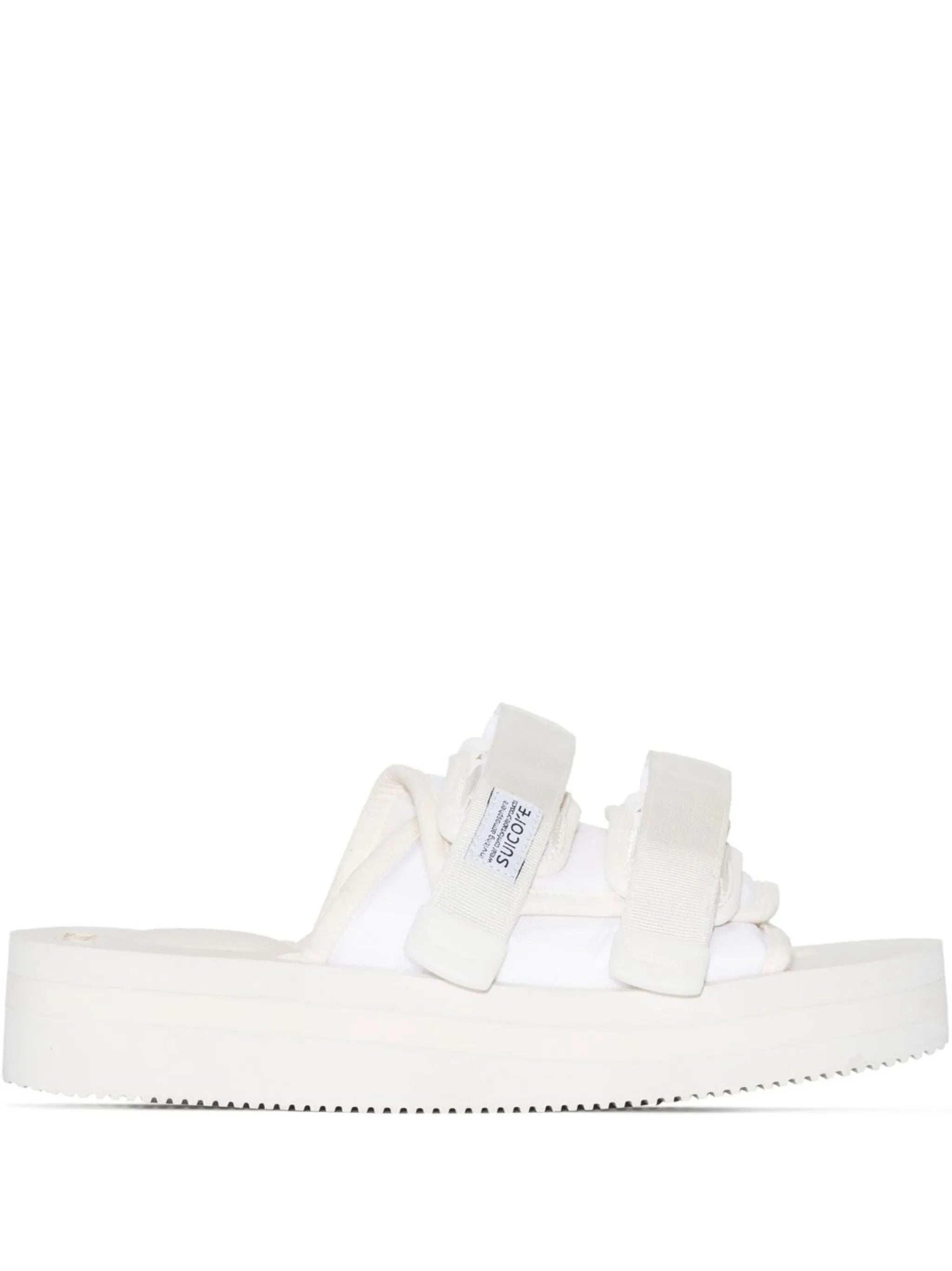 MOTO Webbing double-strap sandals