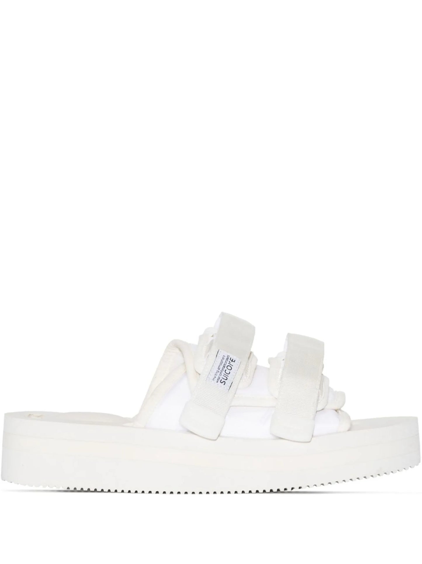 MOTO Webbing double-strap sandals