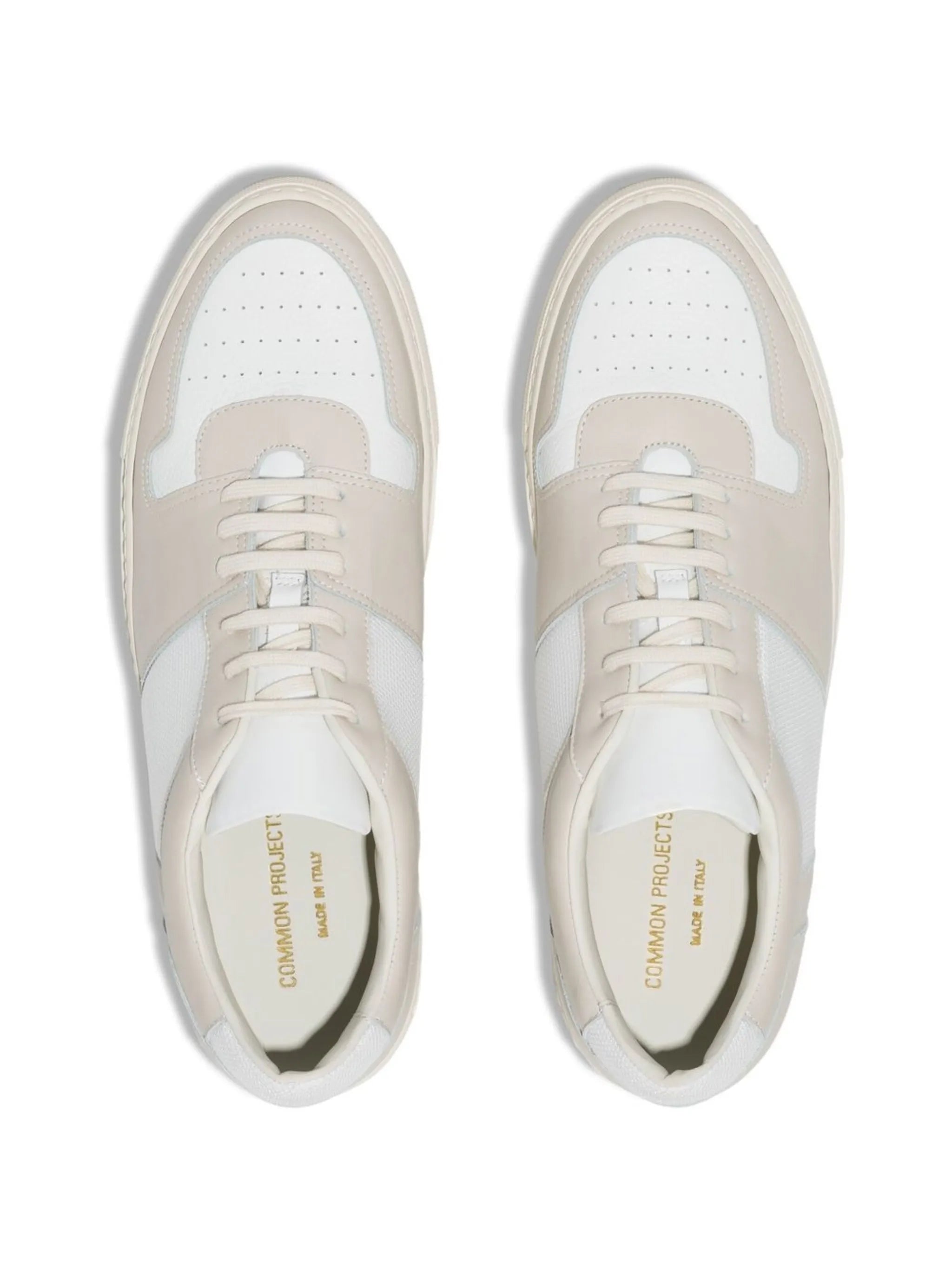 Decades low-top panelled sneakers