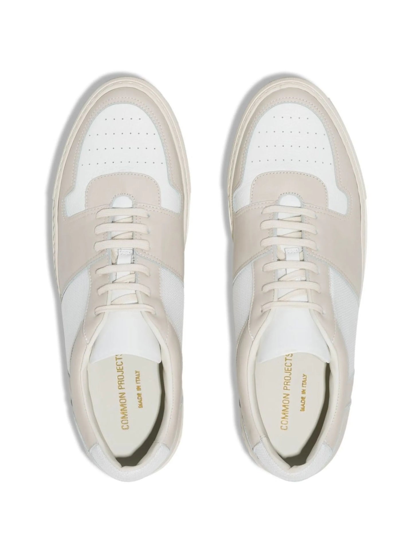 Decades low-top panelled sneakers