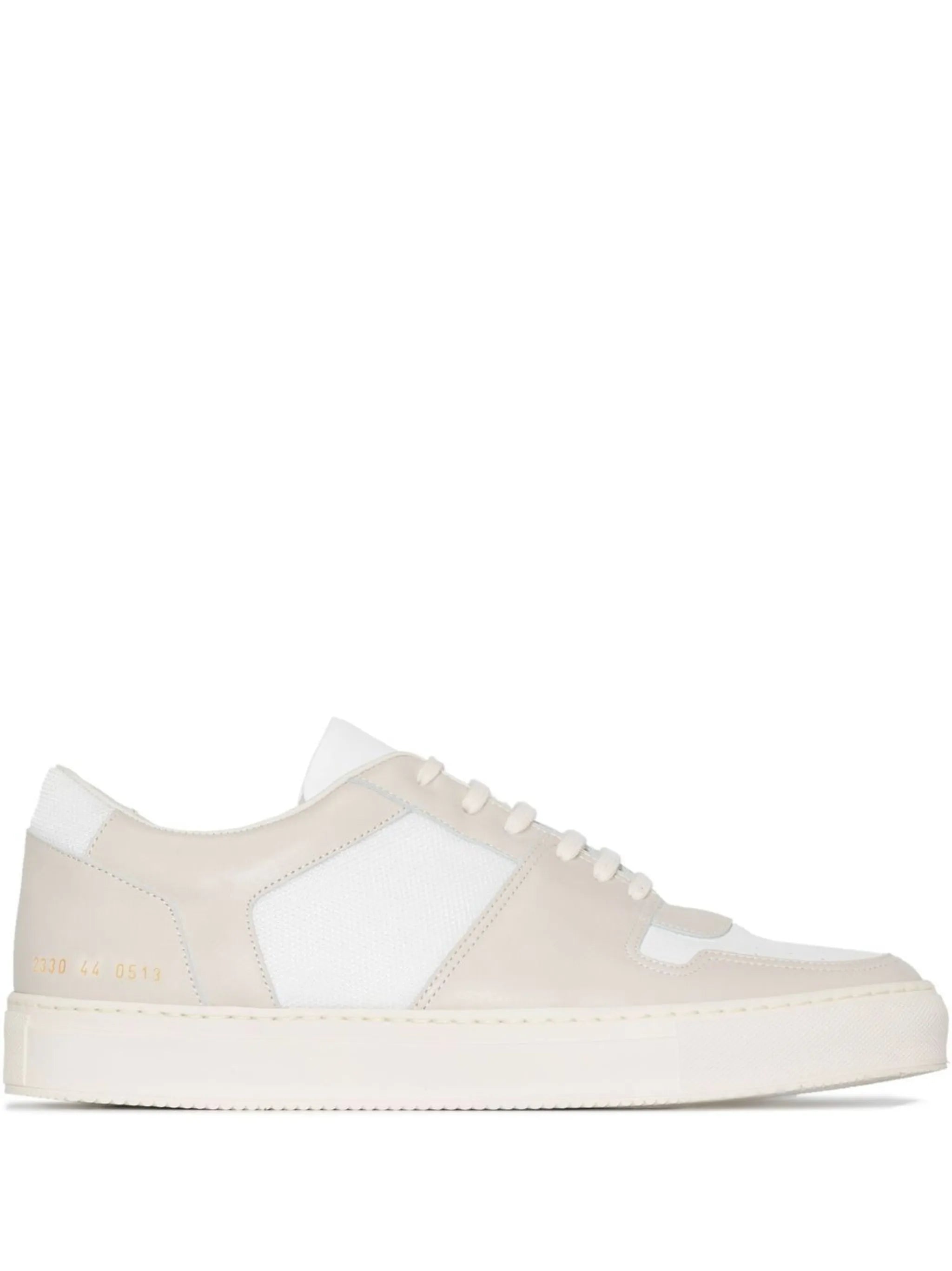 Decades low-top panelled sneakers