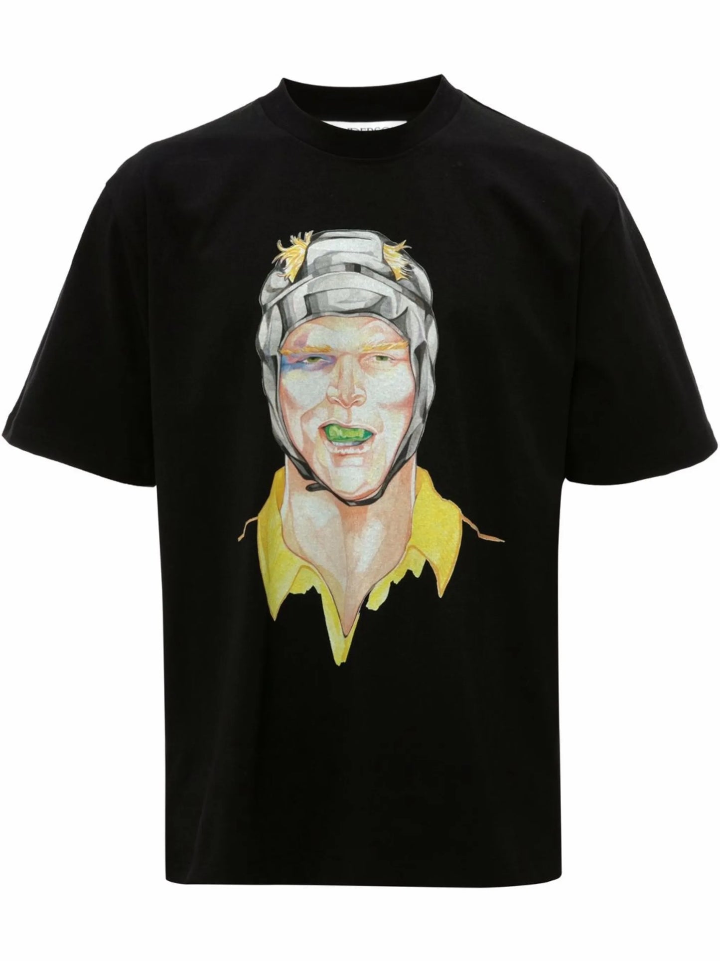 Rugby-print cotton T-shirt
