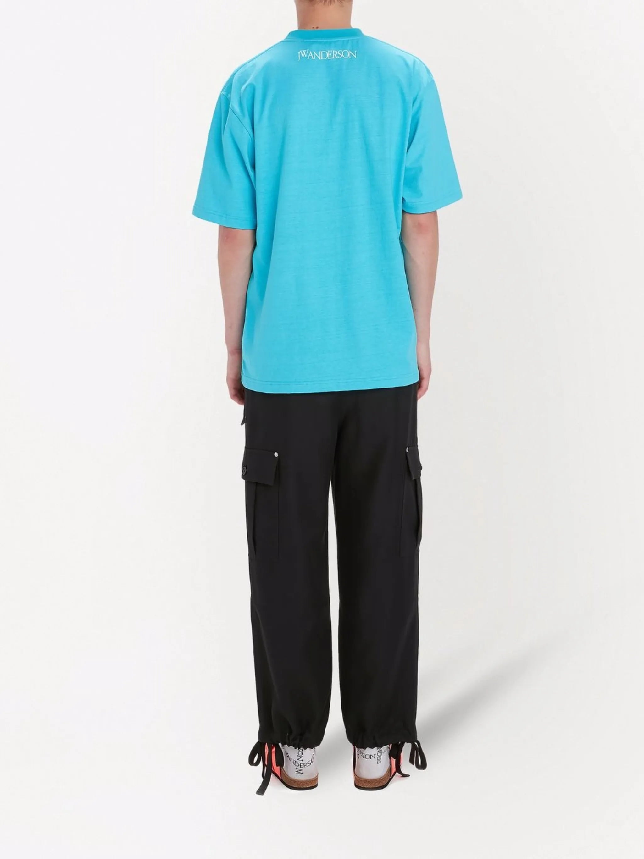 Rugby-print cotton T-shirt