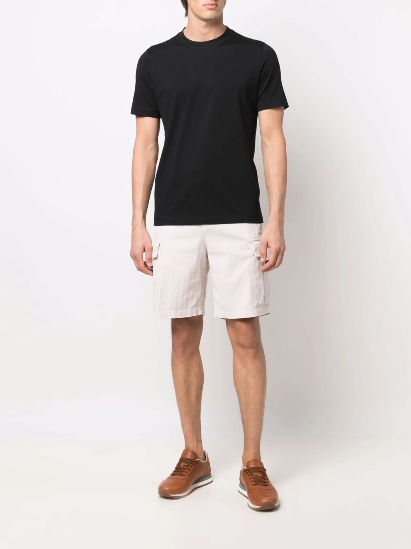 round neck short-sleeved T-shirt