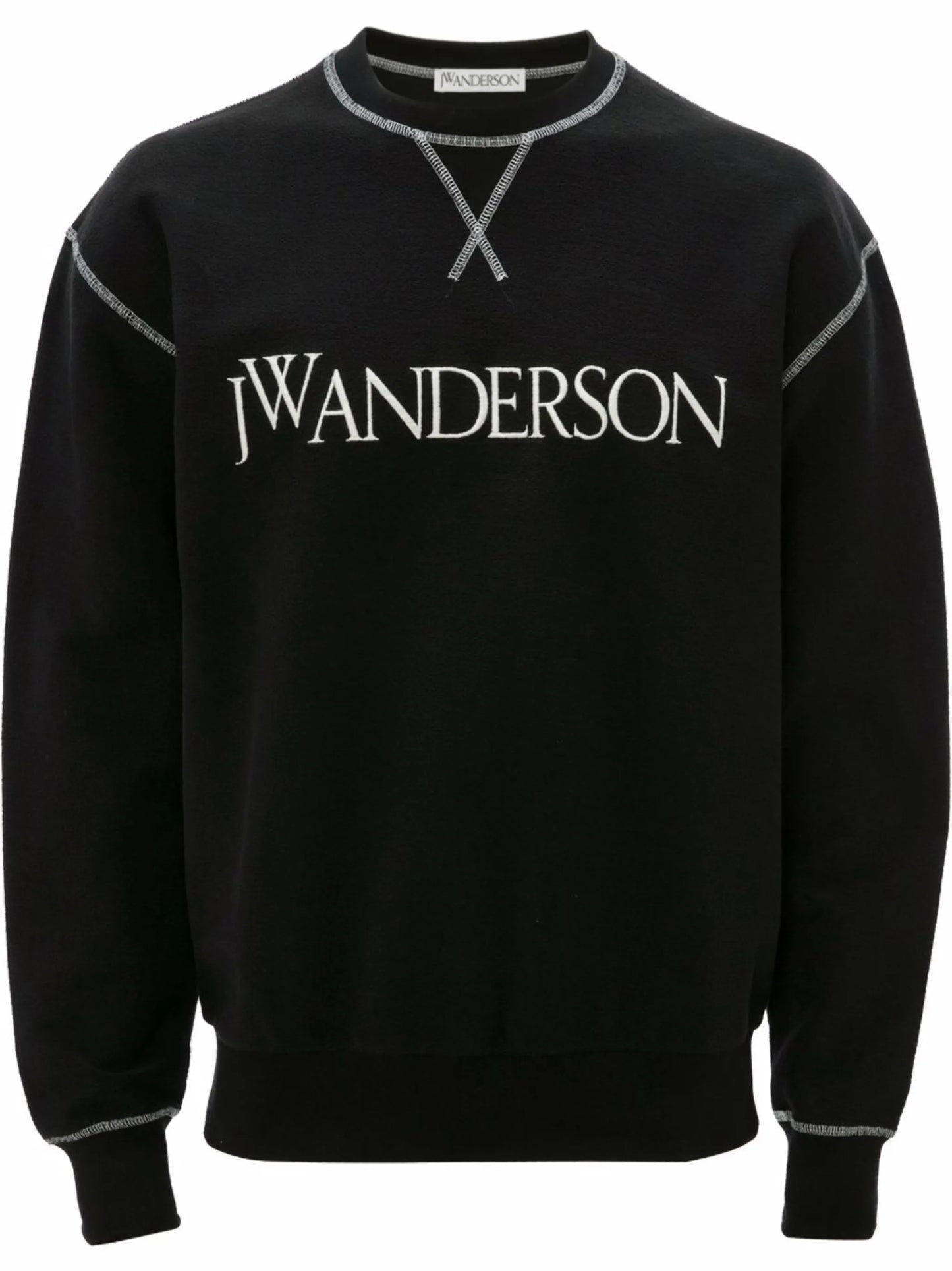 logo-print knitted sweatshirt