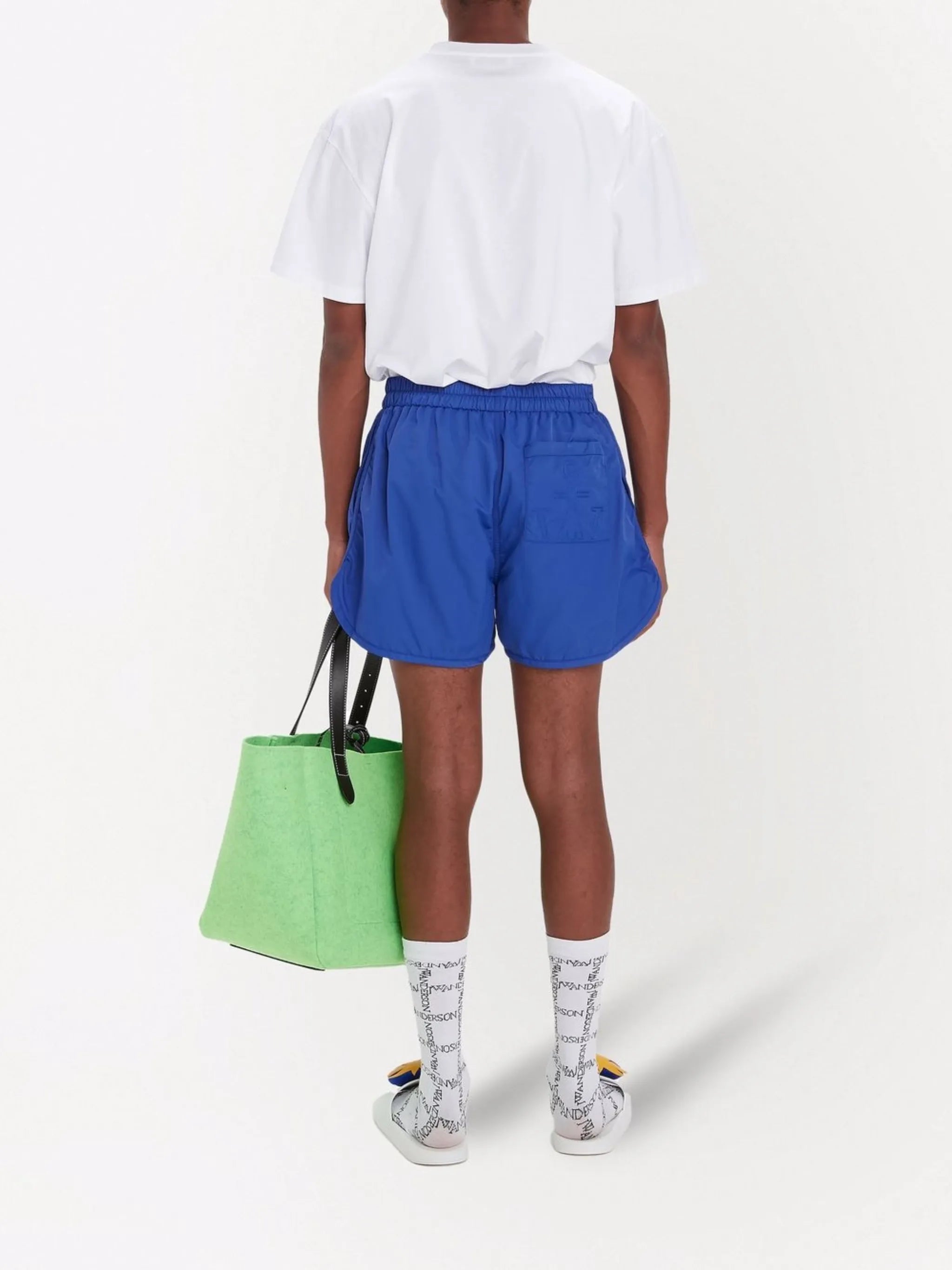 logo-print swim shorts