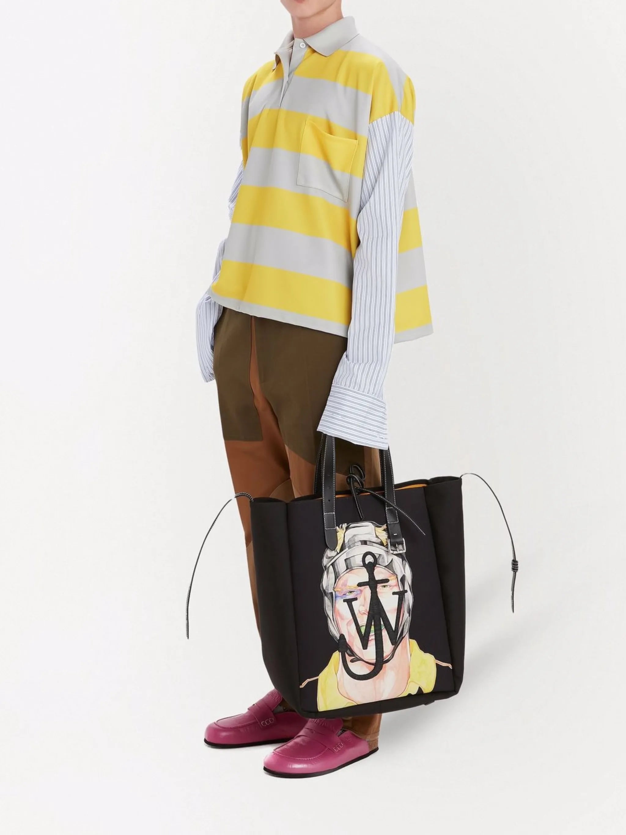 patchwork Fatigue trousers