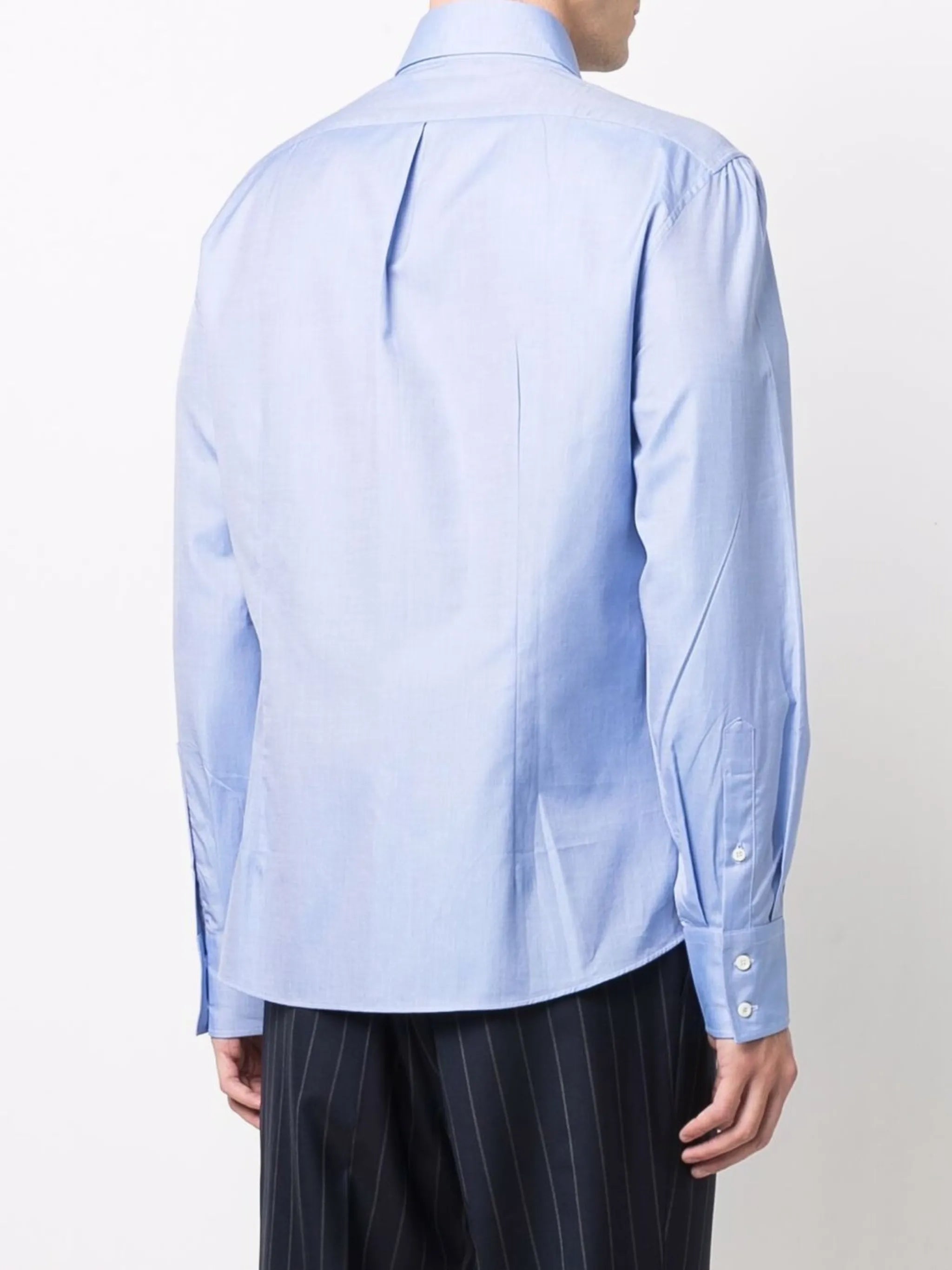 long-sleeved cotton shirt