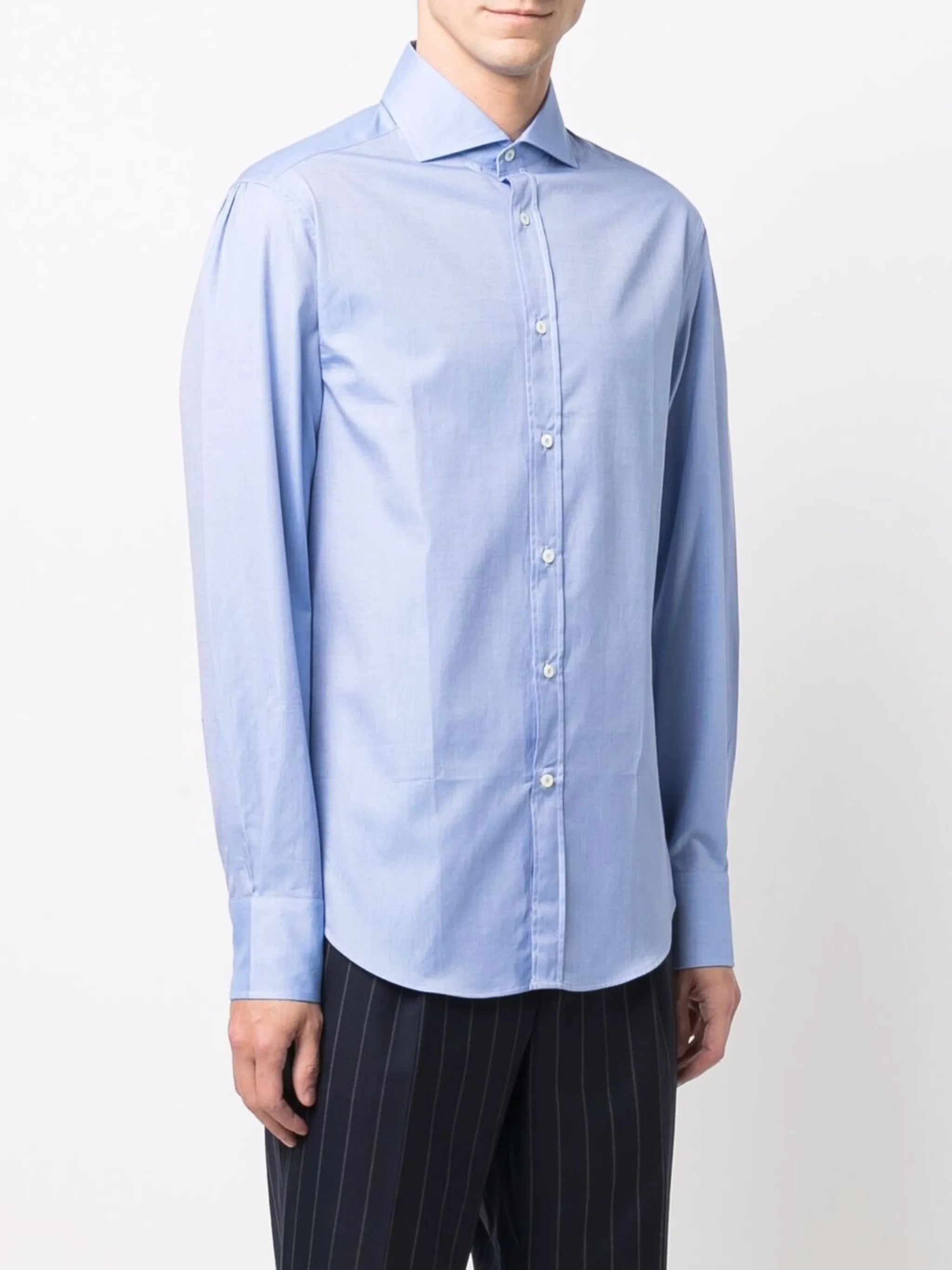 long-sleeved cotton shirt