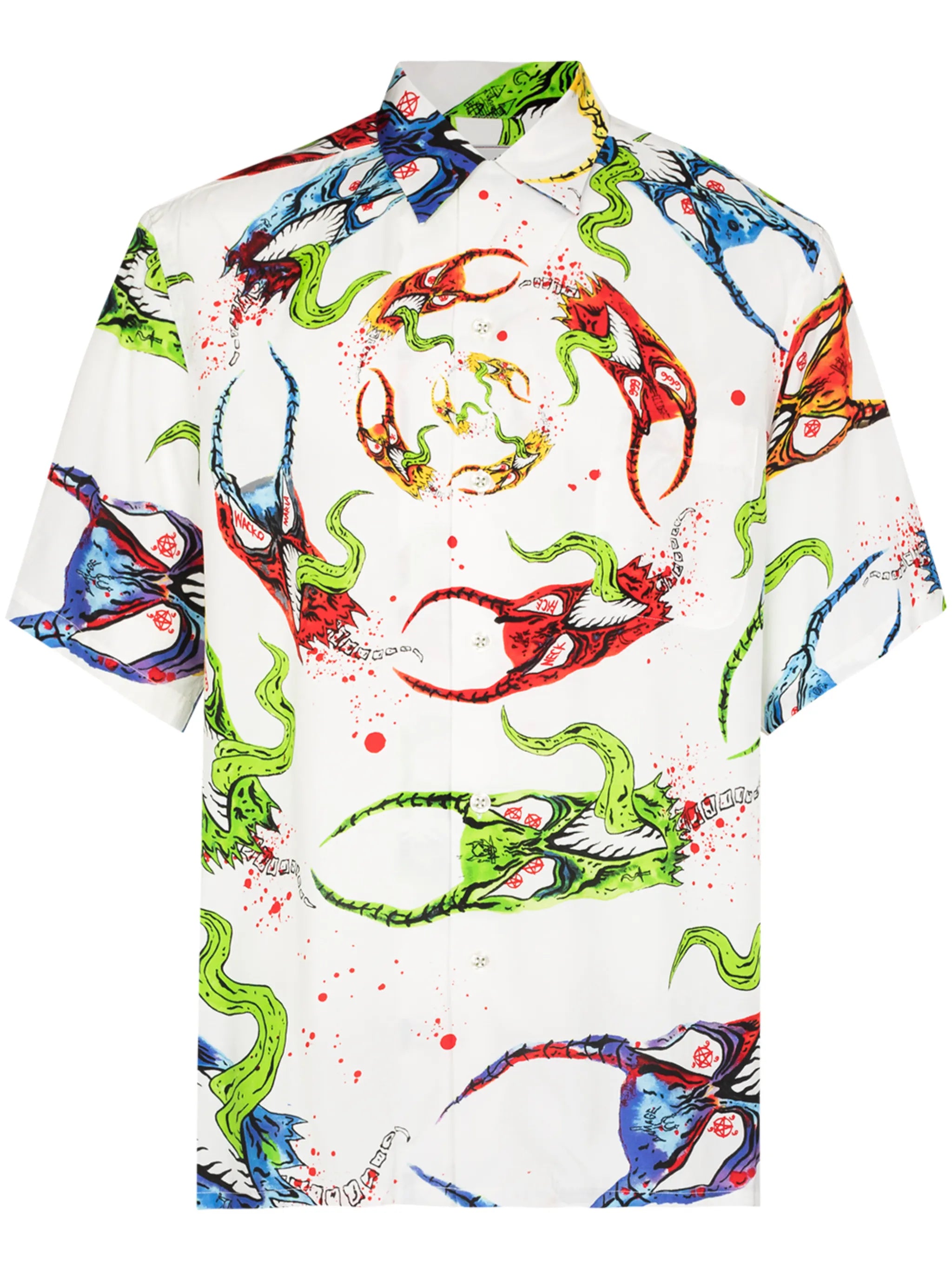 x Neckface Type 3 graphic-print shirt