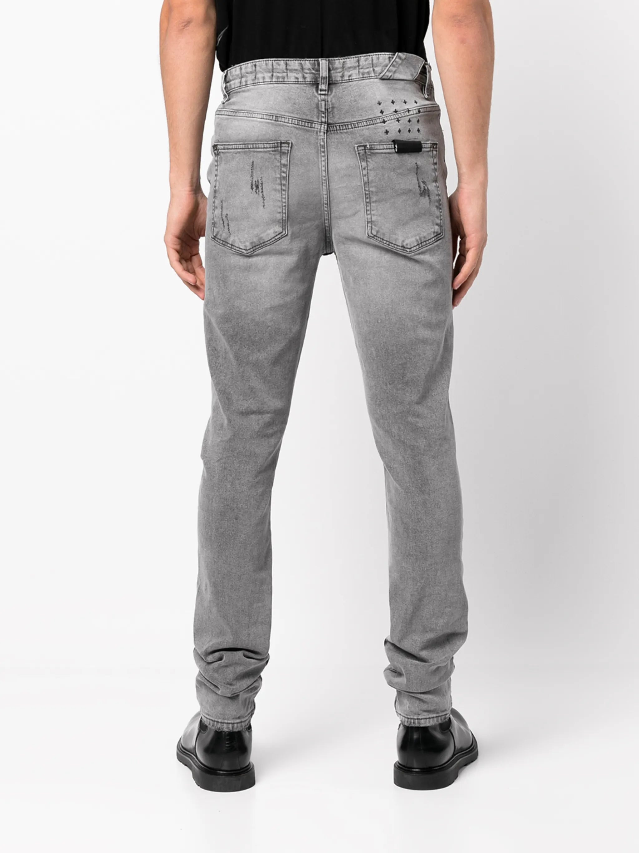 Prodigy distressed skinny jeans