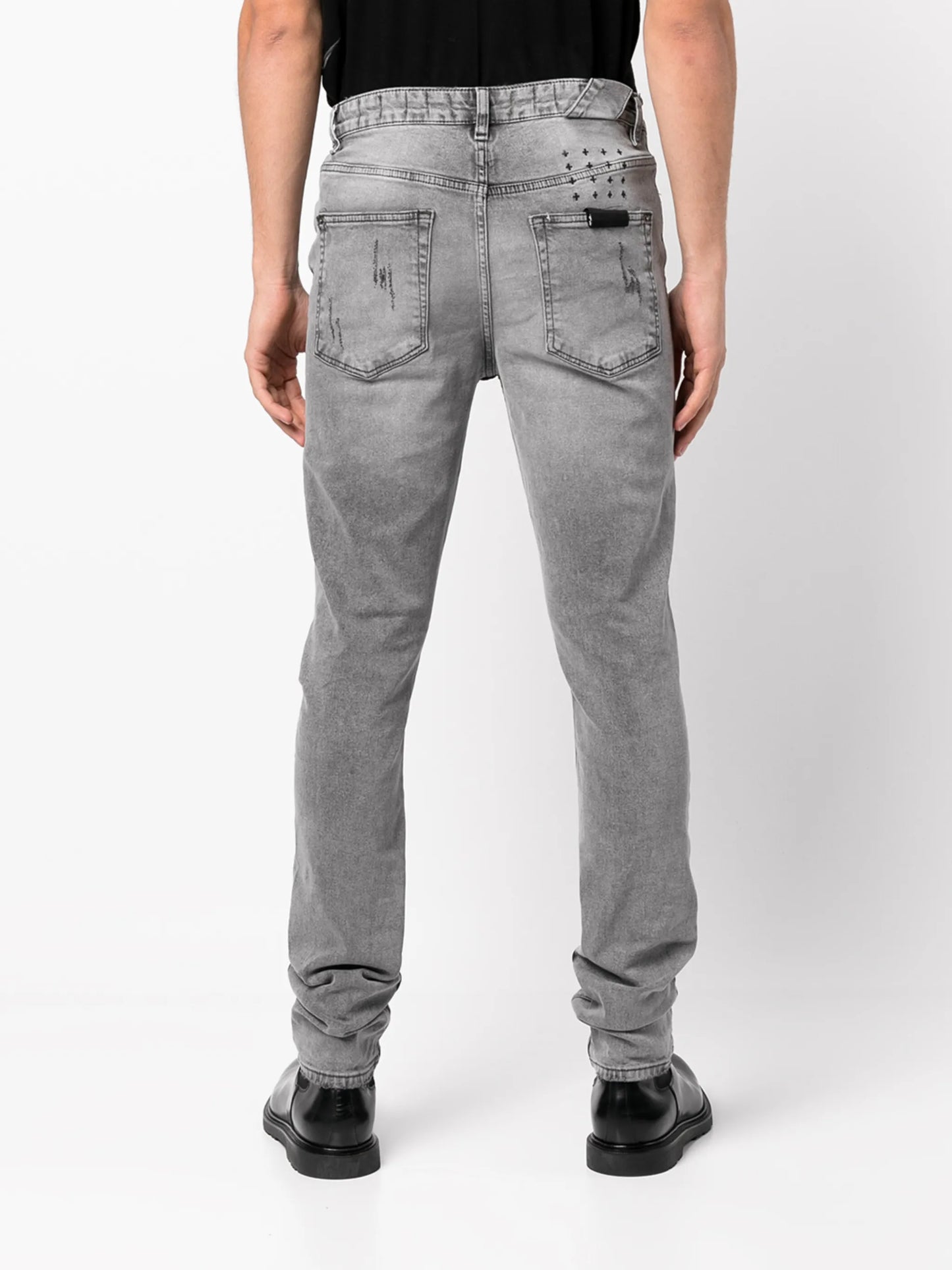 Prodigy distressed skinny jeans