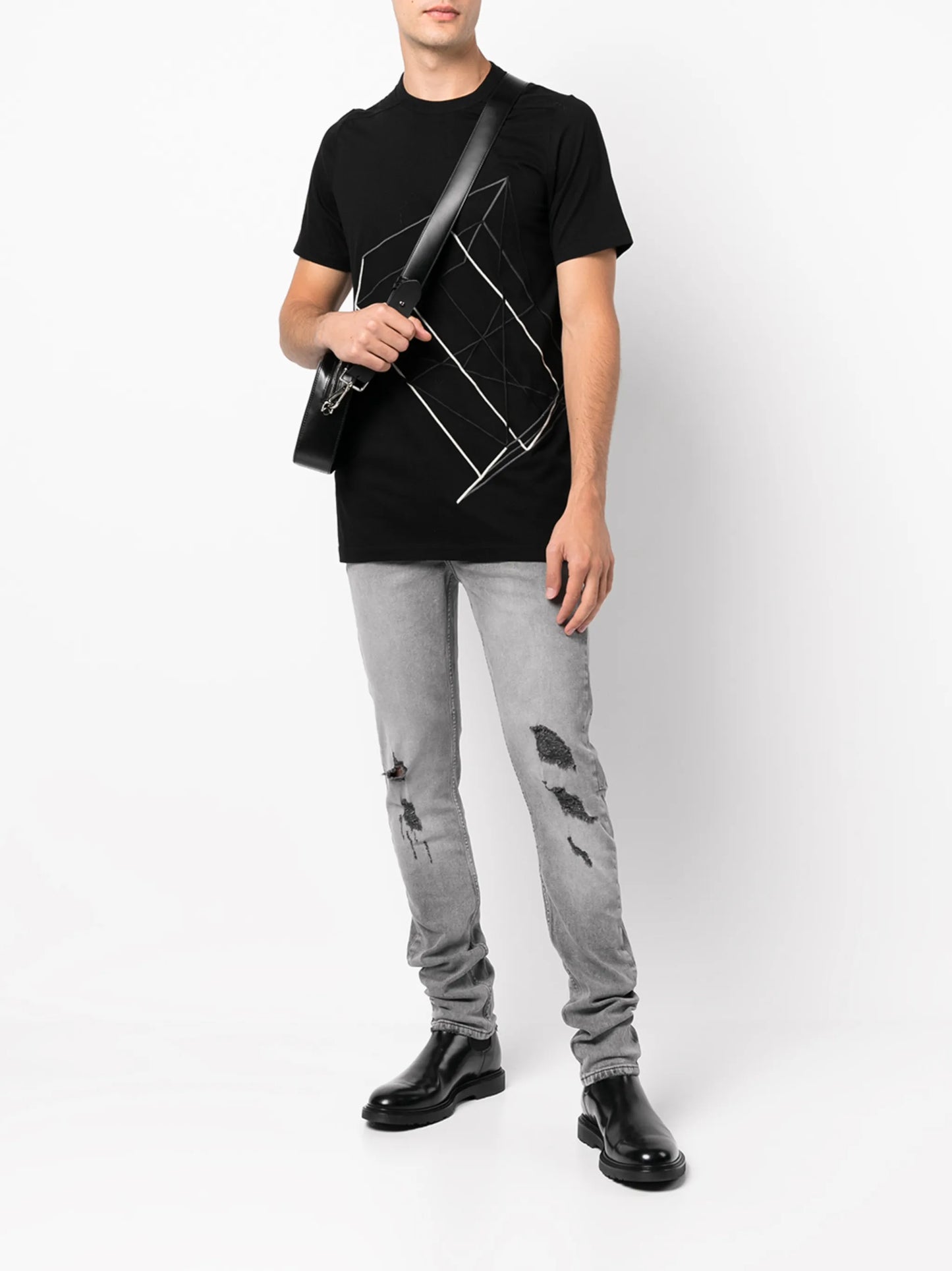 Prodigy distressed skinny jeans