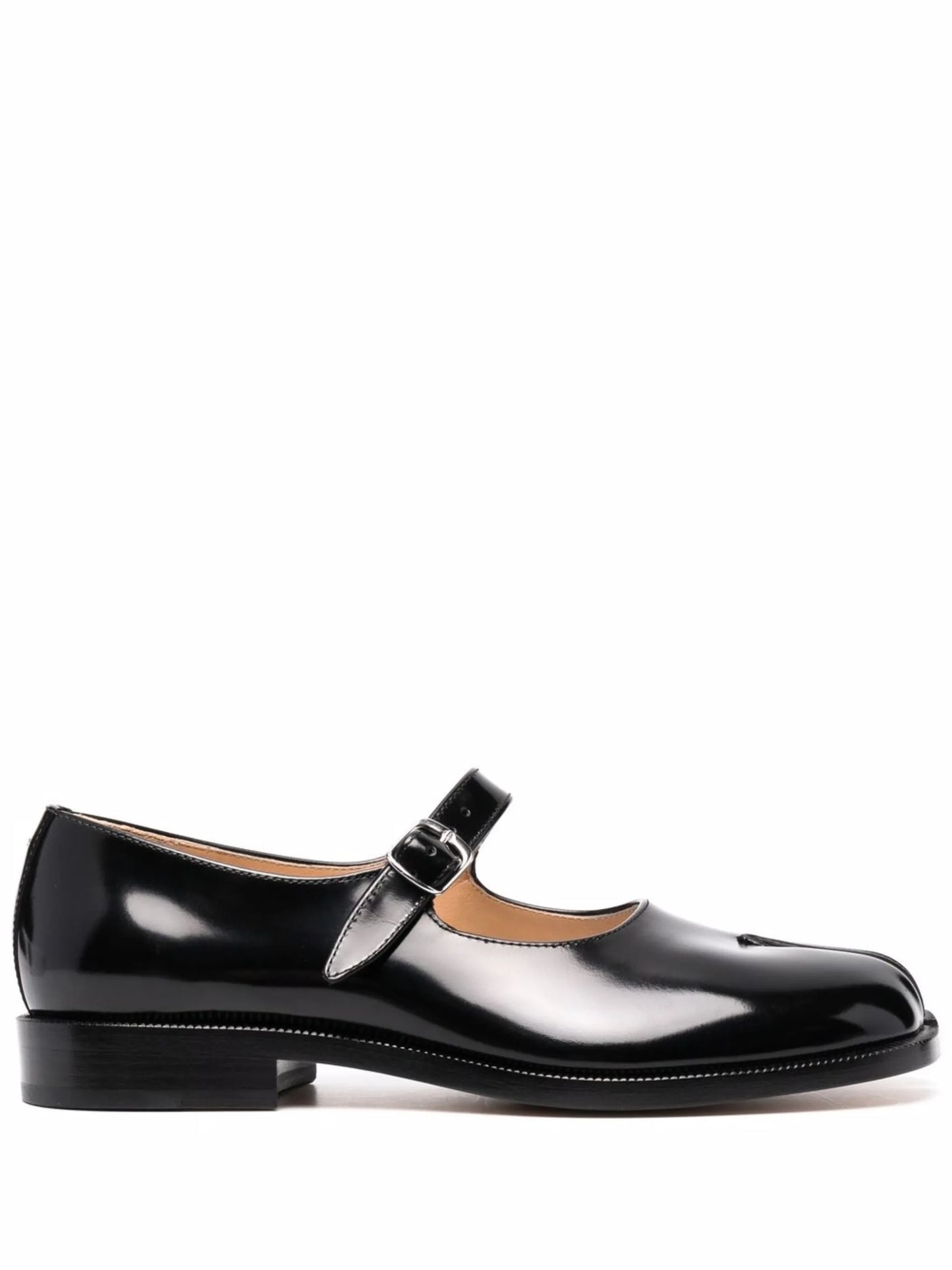 Tabi leather Mary Janes shoes