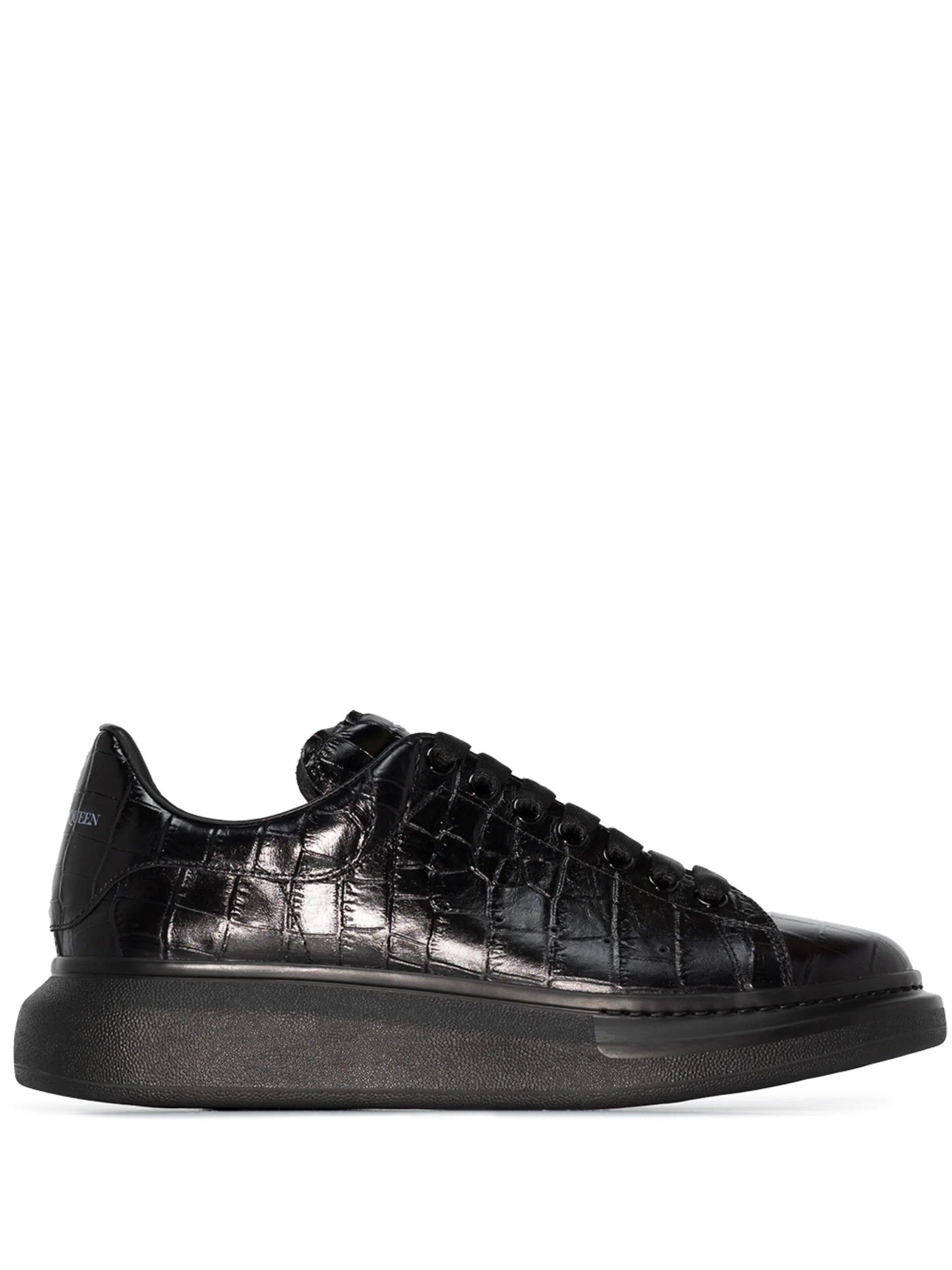 Oversized embossed sneakers