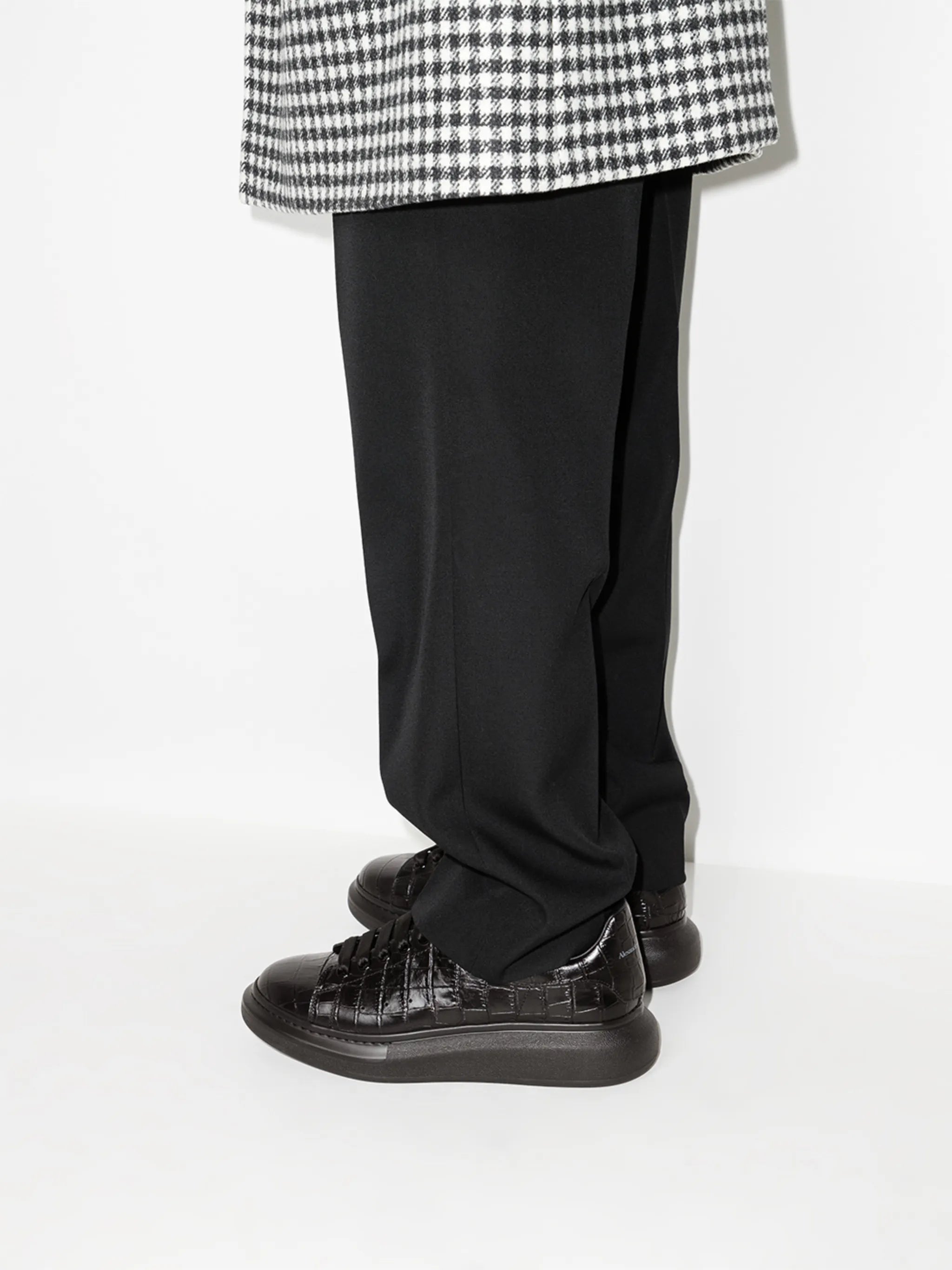 Oversized embossed sneakers