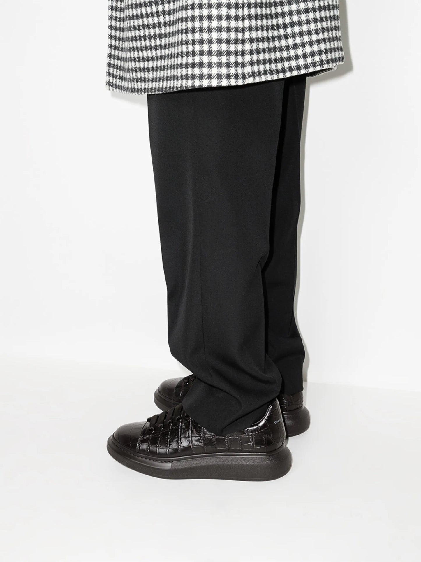 Oversized embossed sneakers