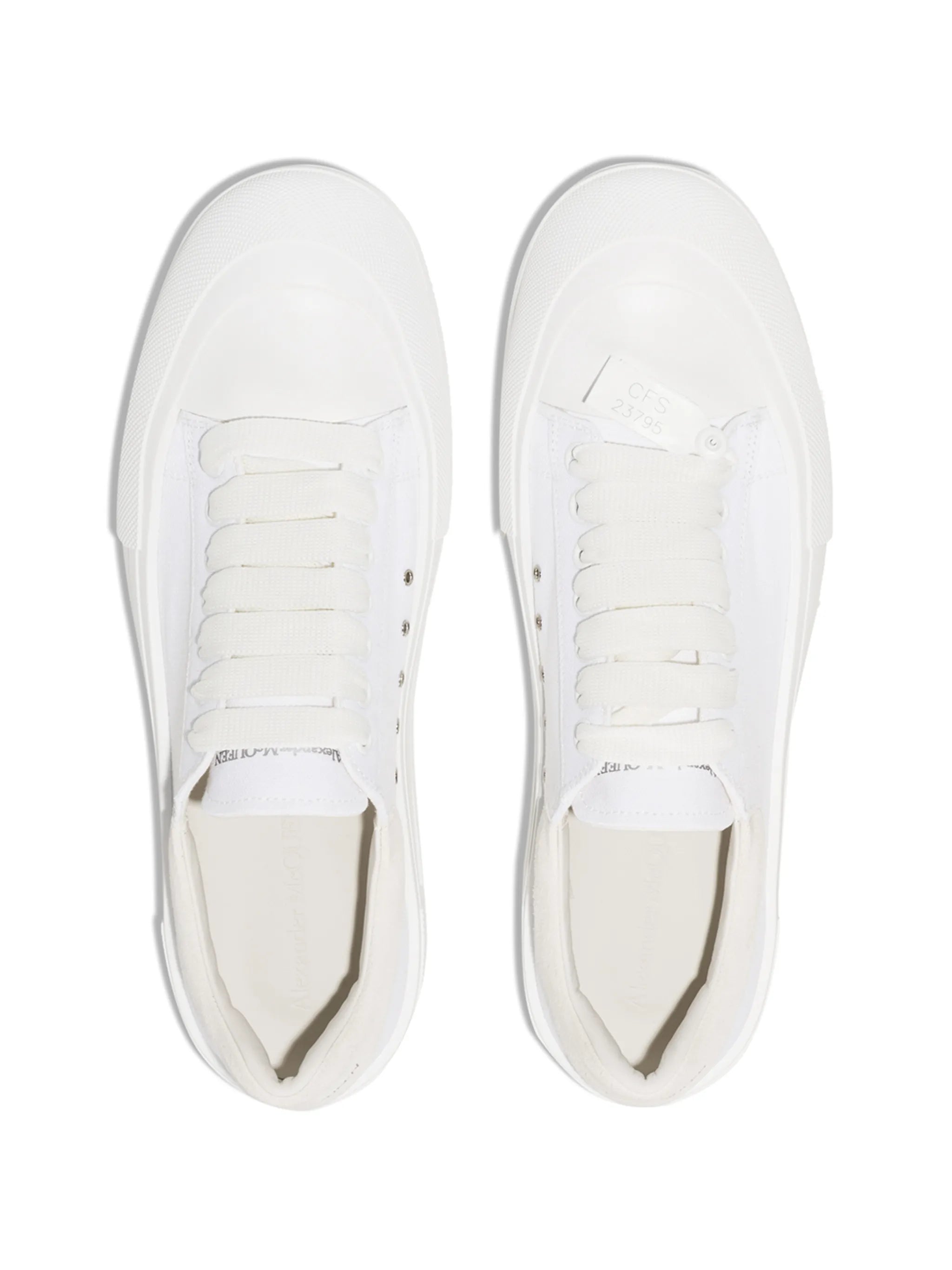 Deck Plimsoll lace-up sneakers