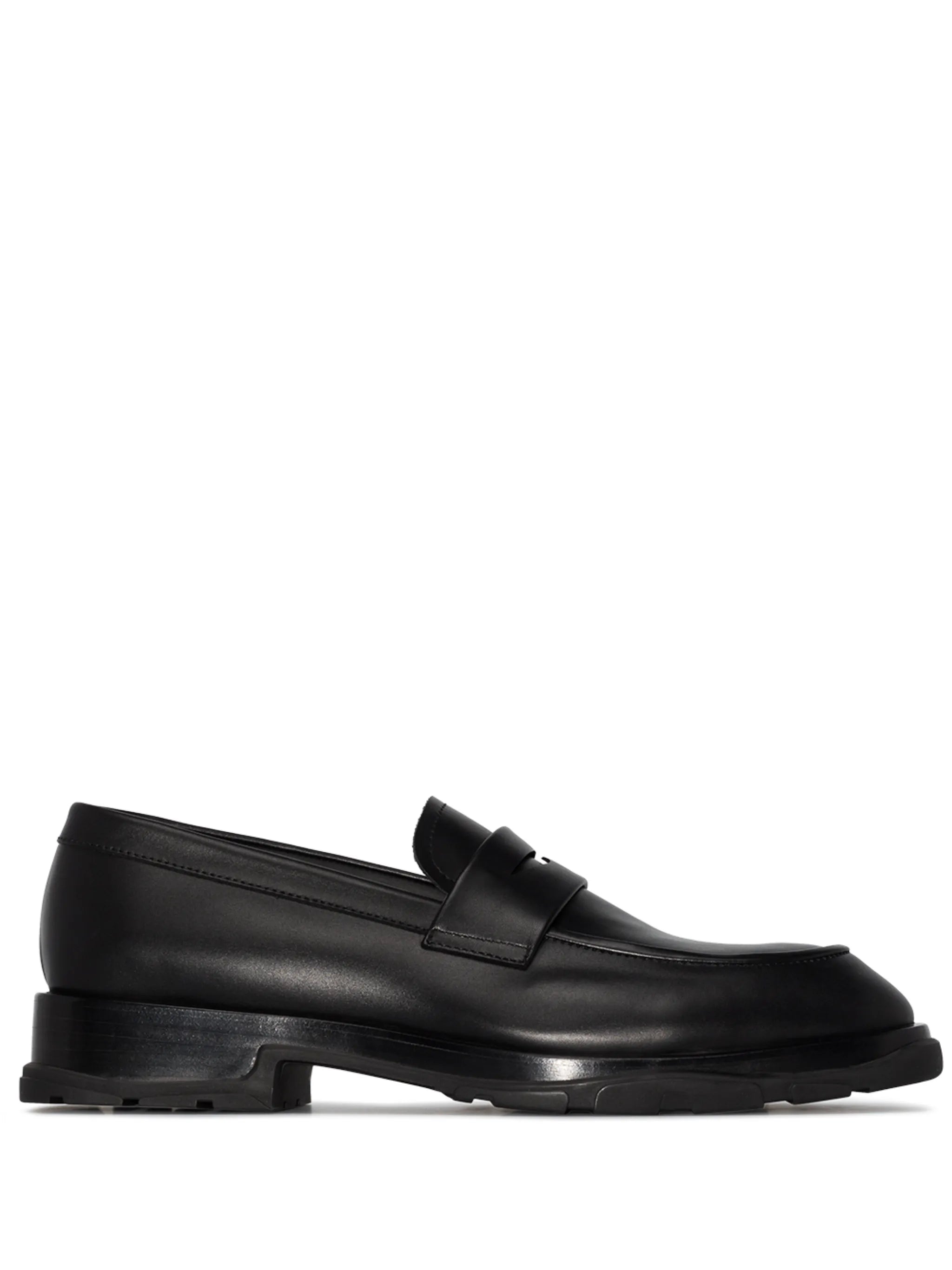 rubber-sole loafers