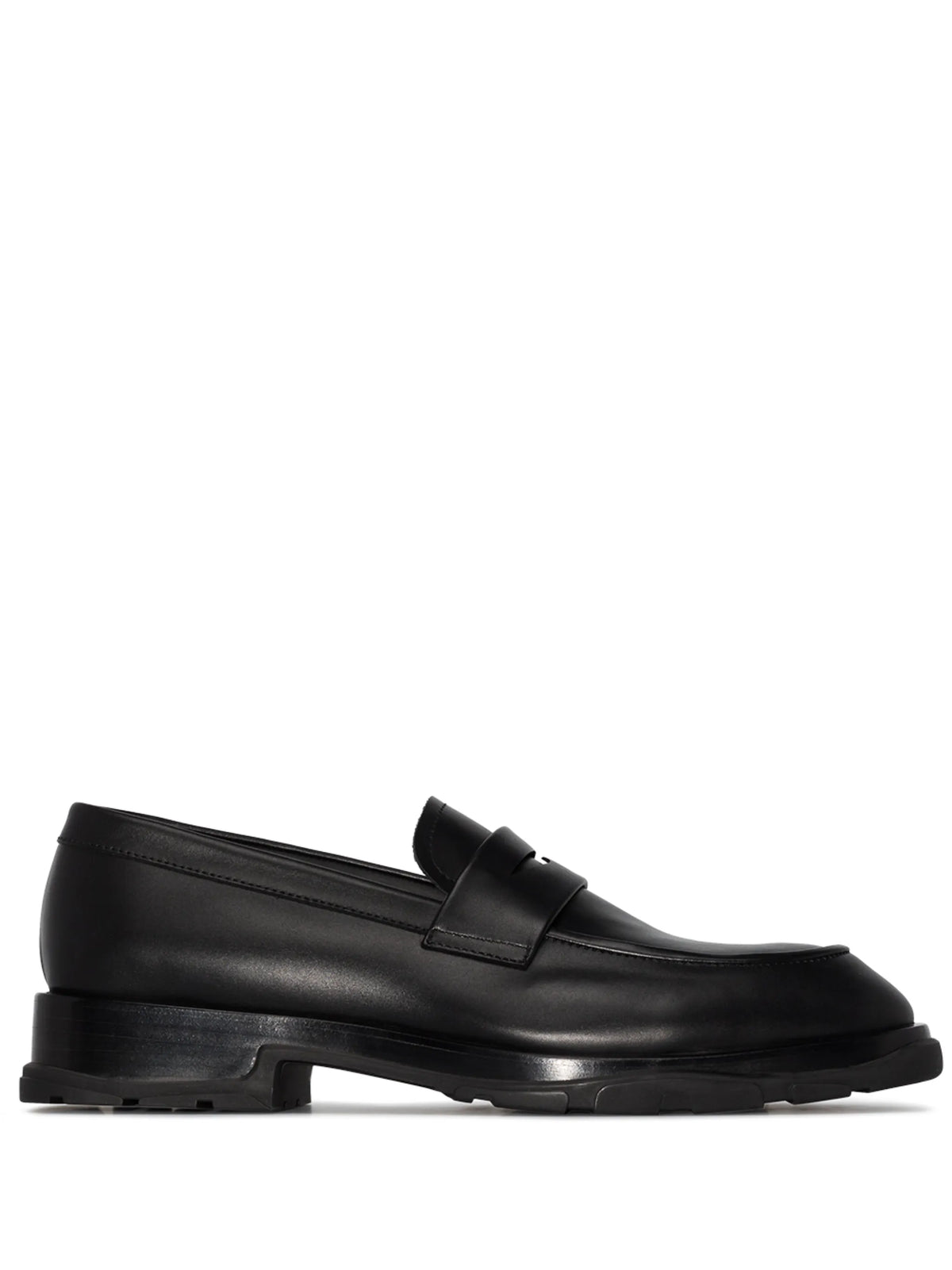 rubber-sole loafers