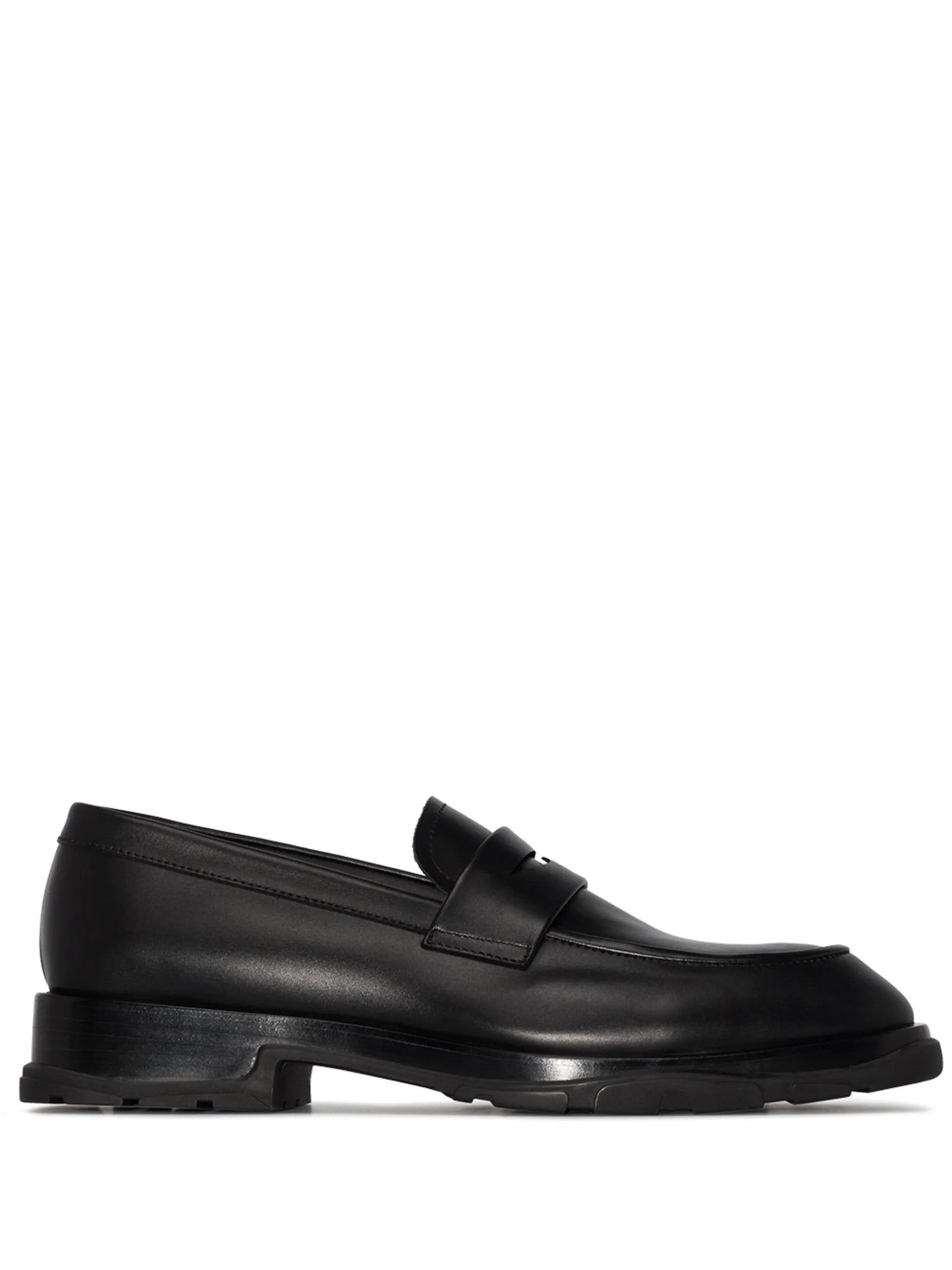 rubber-sole loafers