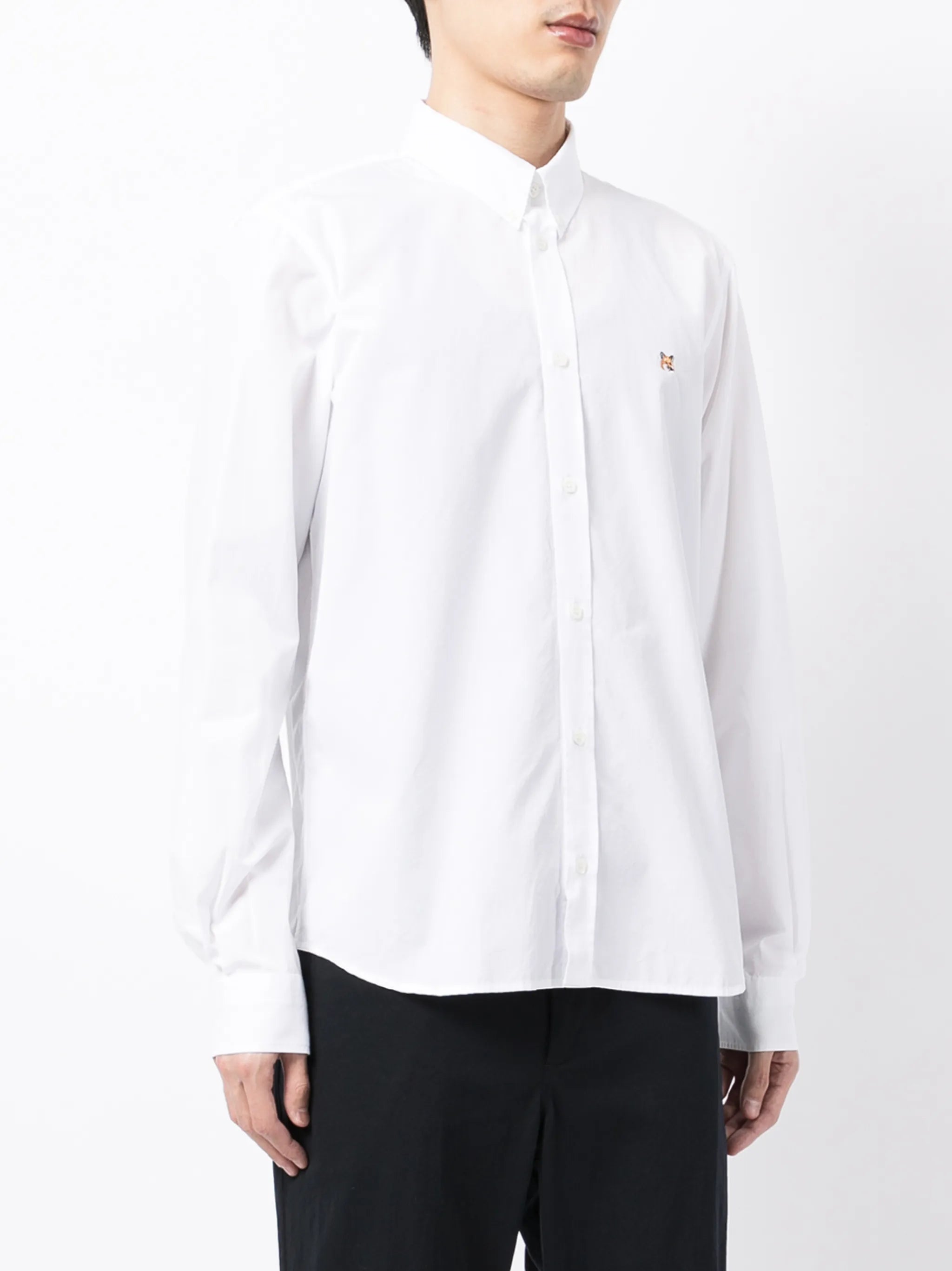 embroidered logo polo shirt