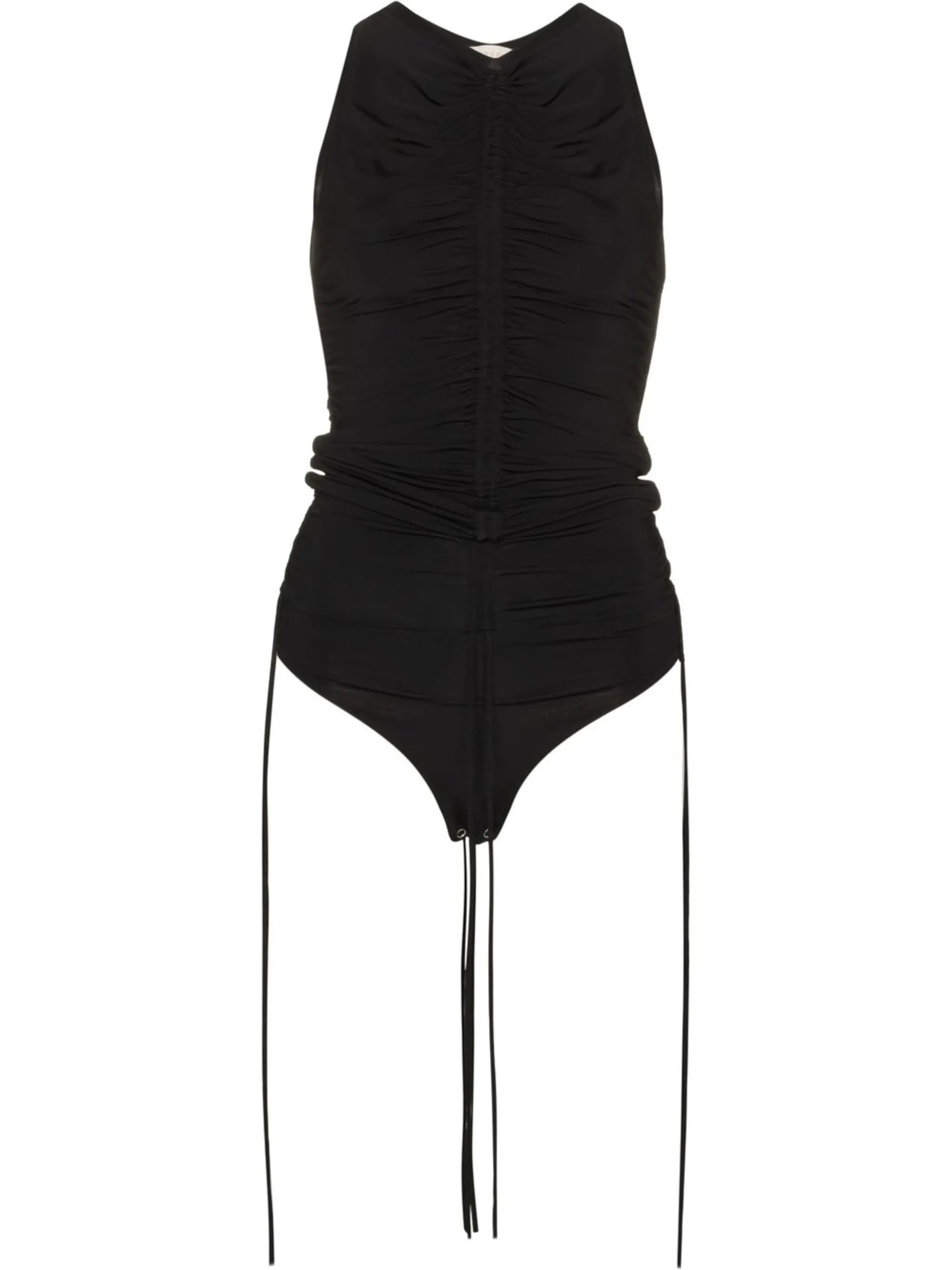 ruched sleeveless body