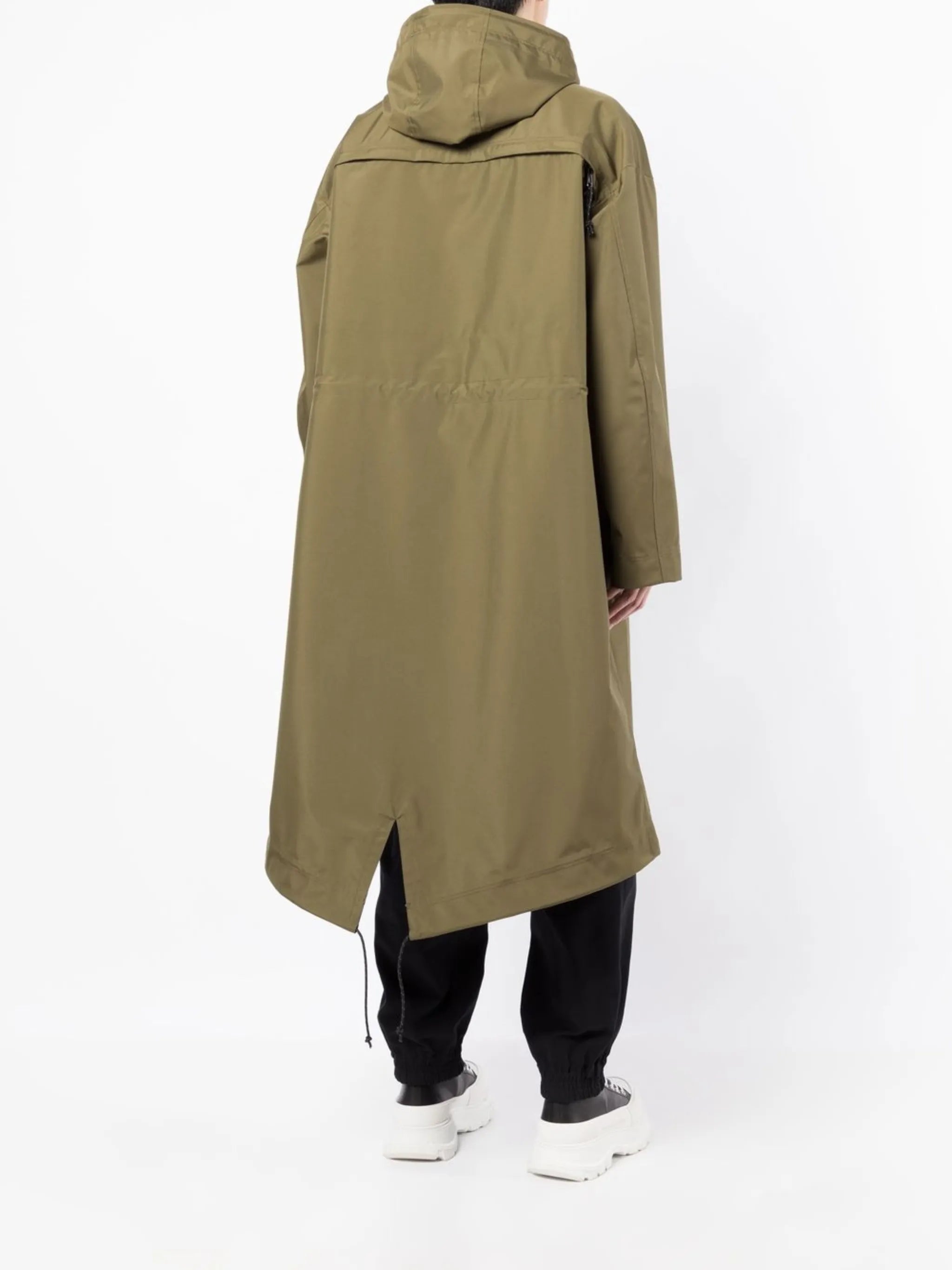 x Eastpak patch-pocket parka coat