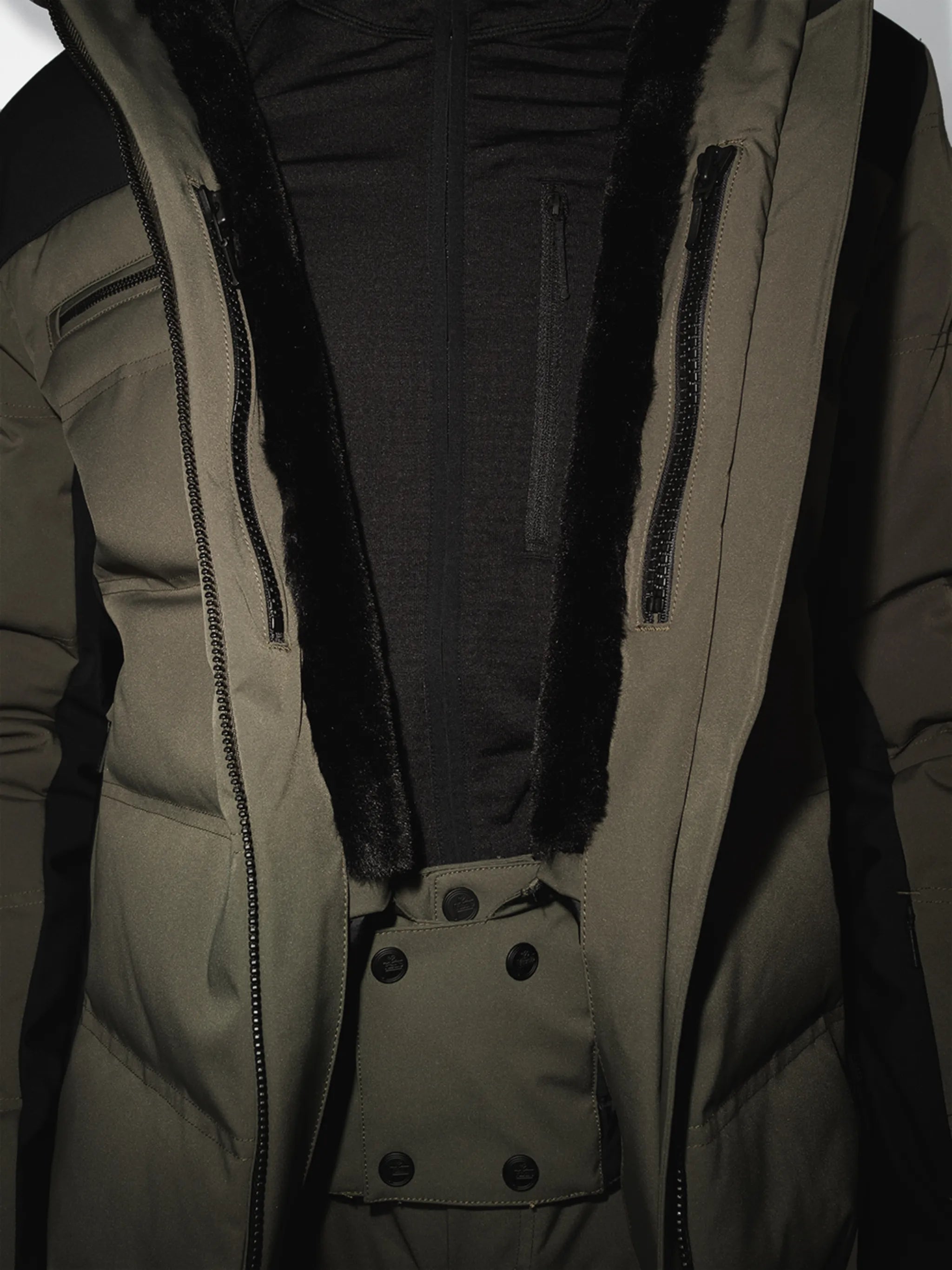 Whistler zip-up padded jacket